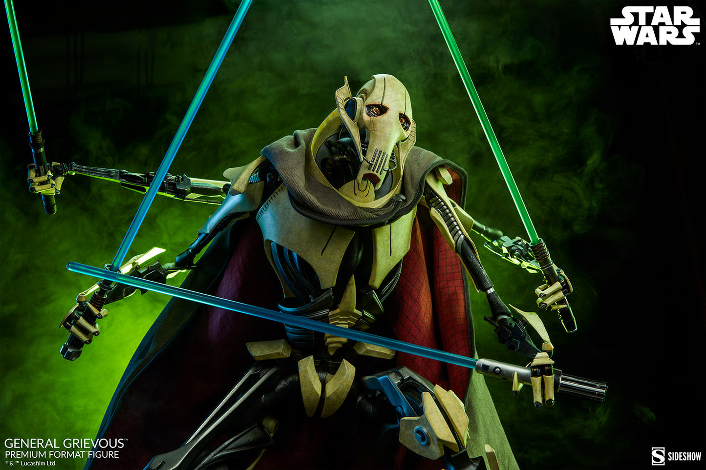 Sideshow Star Wars Attack of the Clones General Grievous Premium Format Figure