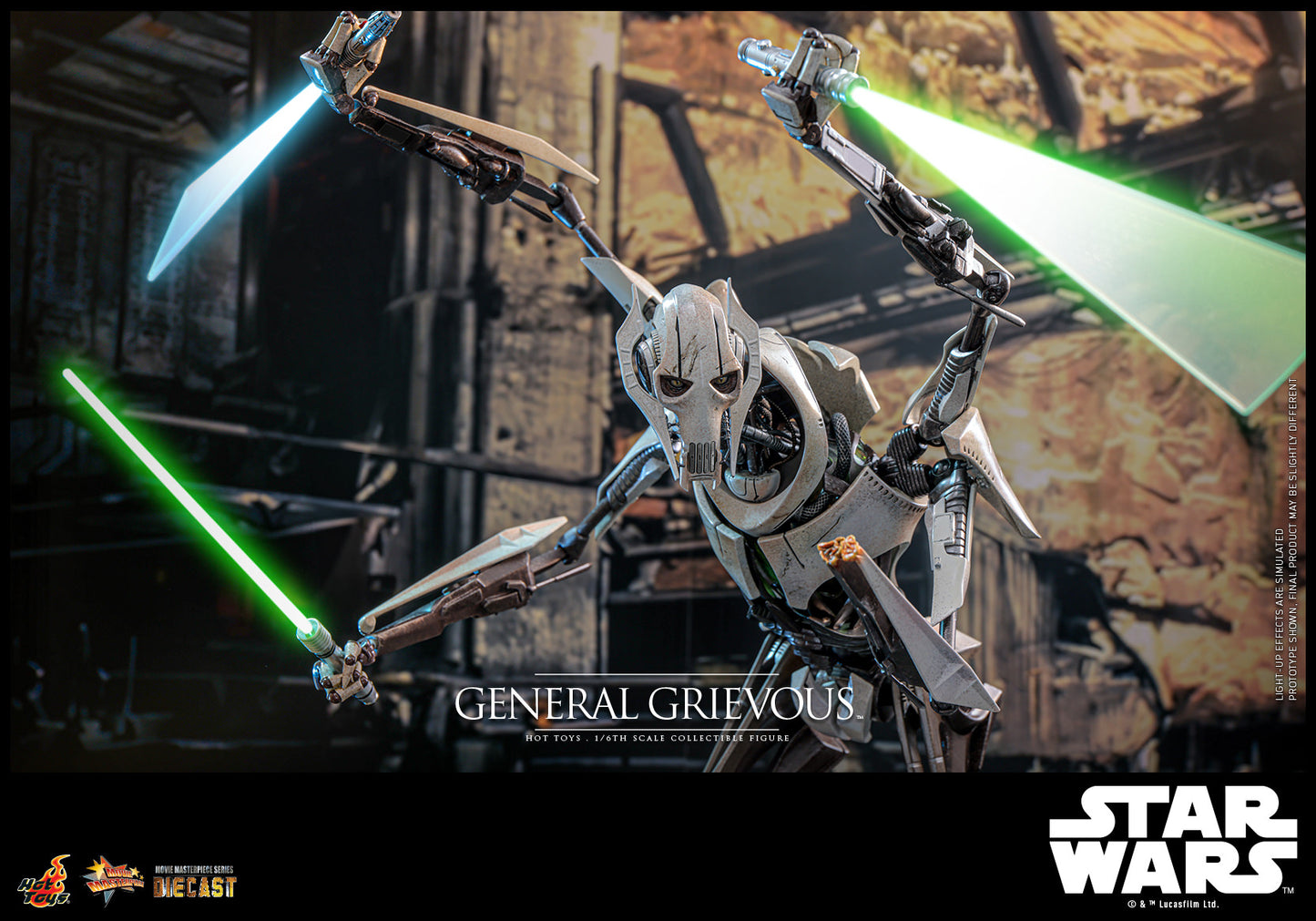 PRE-ORDER General Grievous™ Sixth Scale Figure Hot Toys