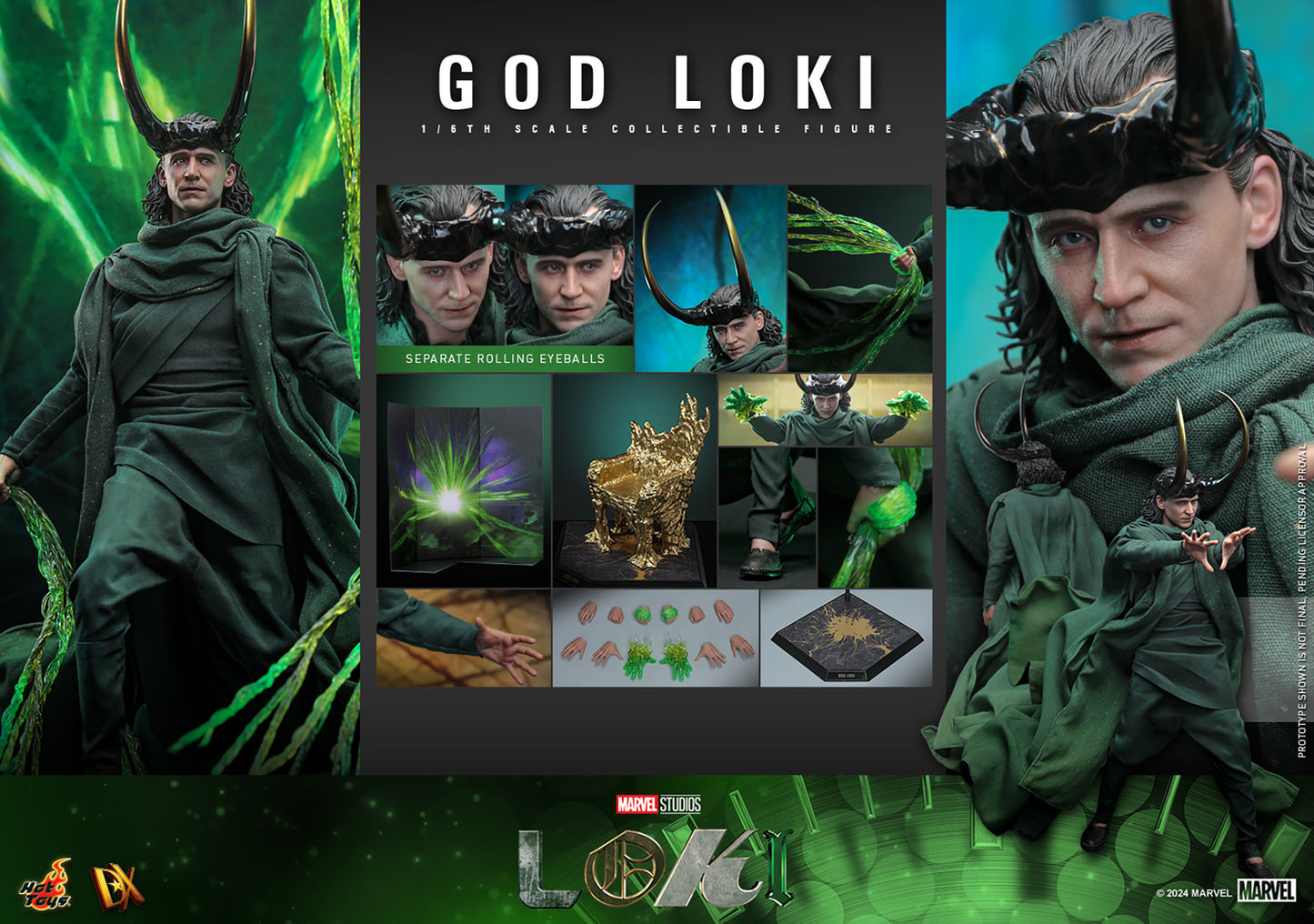 PRE-ORDER God Loki Sixth Scale Figure