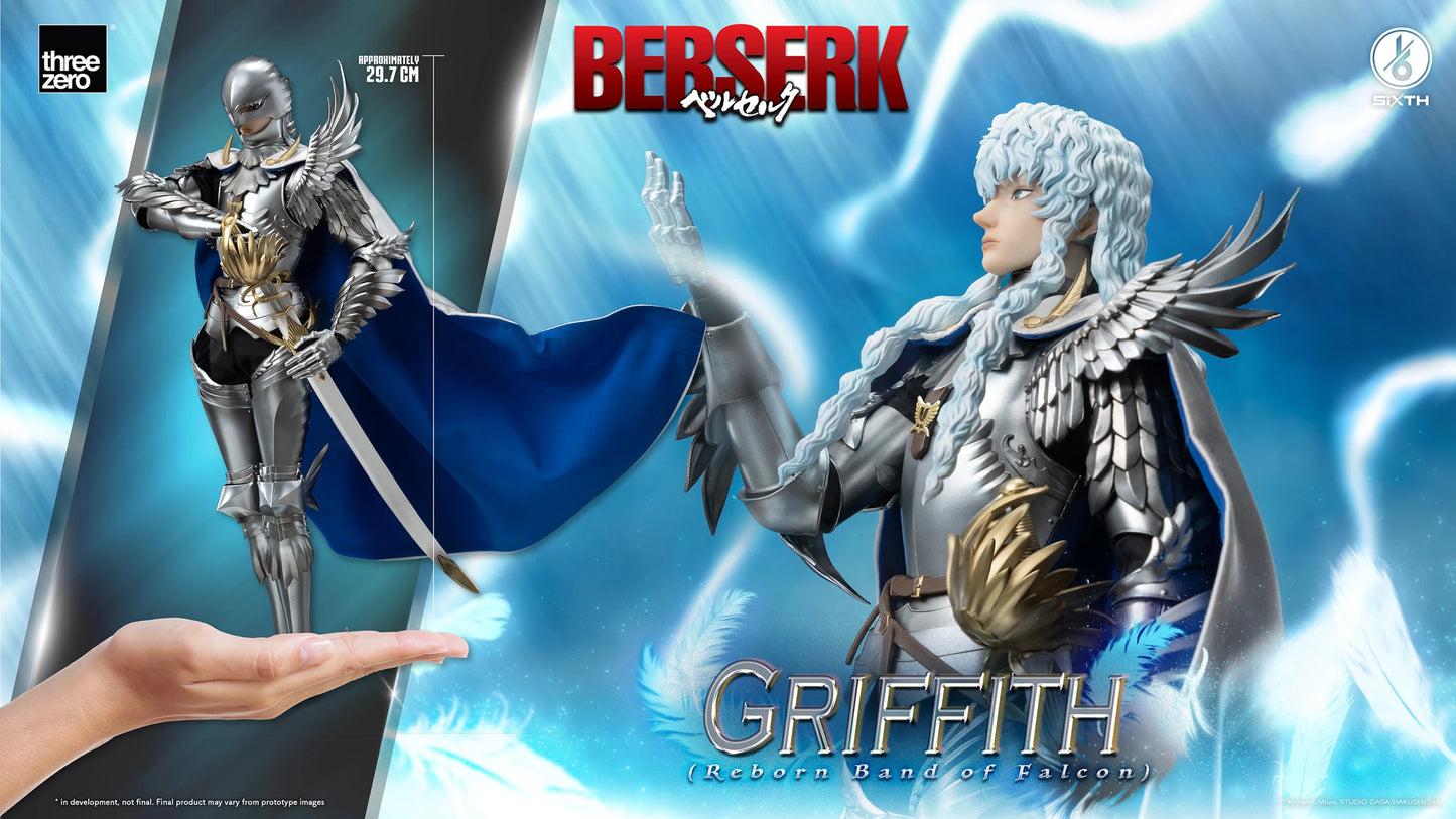 Threezero BERSERK  Griffith Reborn Band of Falcon 1/6th Scale Figure