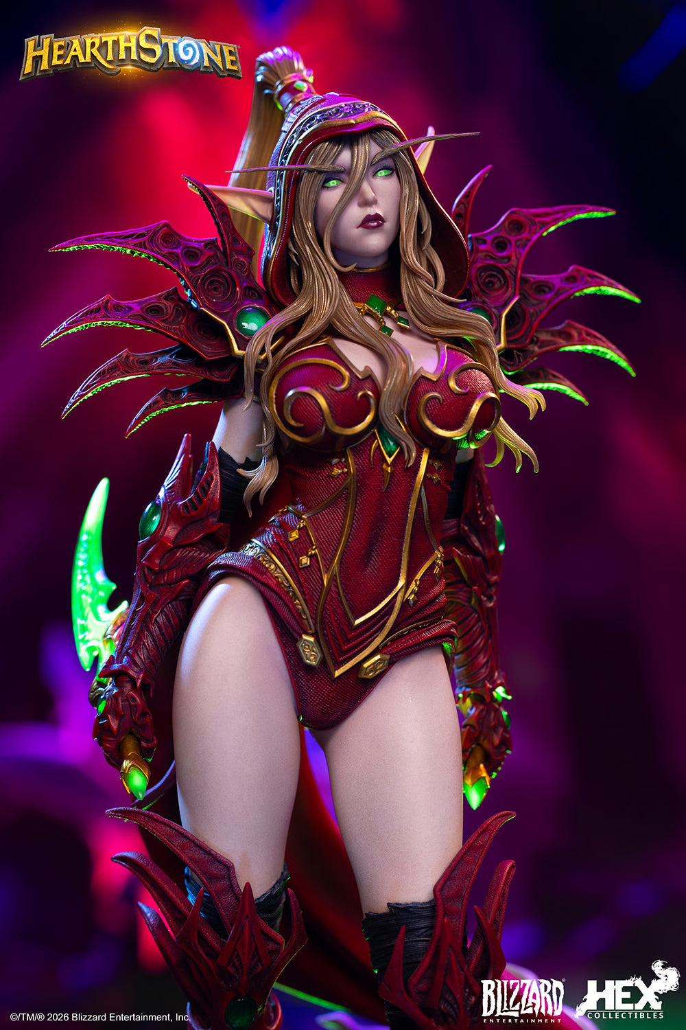 PRE-ORDER HEX Collectibles Warcraft Valeera Sanguinar 1:6 Scale Statue