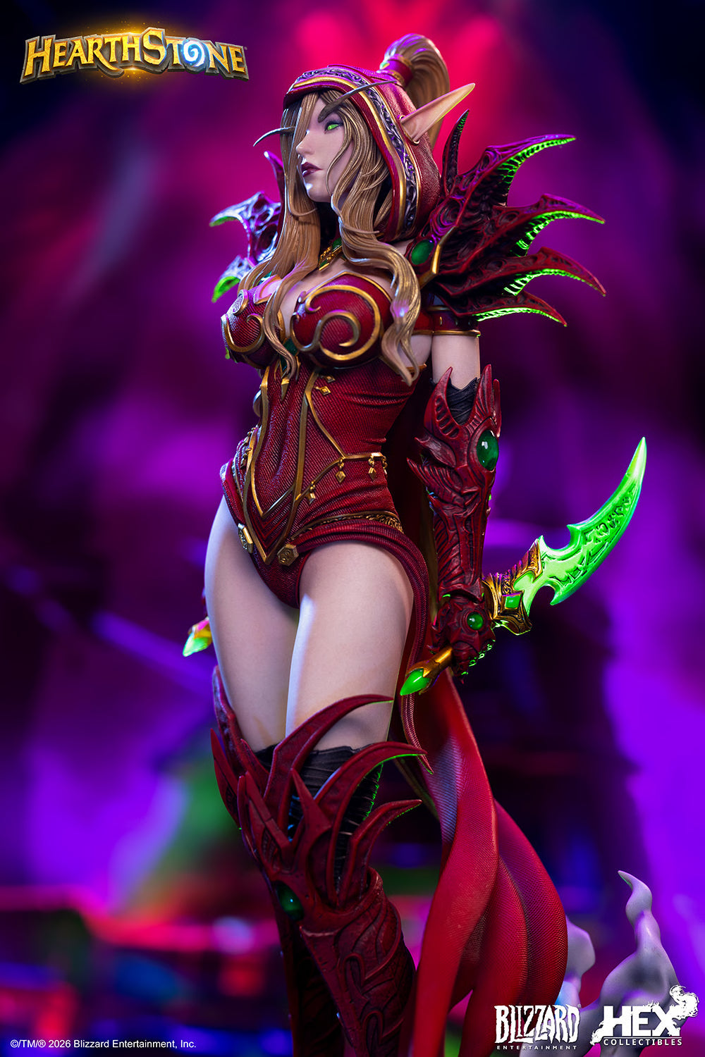 PRE-ORDER HEX Collectibles Warcraft Valeera Sanguinar 1:6 Scale Statue