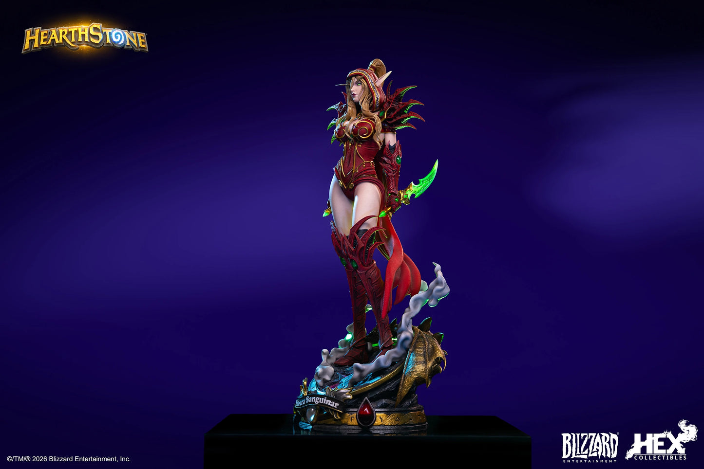 PRE-ORDER HEX Collectibles Warcraft Valeera Sanguinar 1:6 Scale Statue