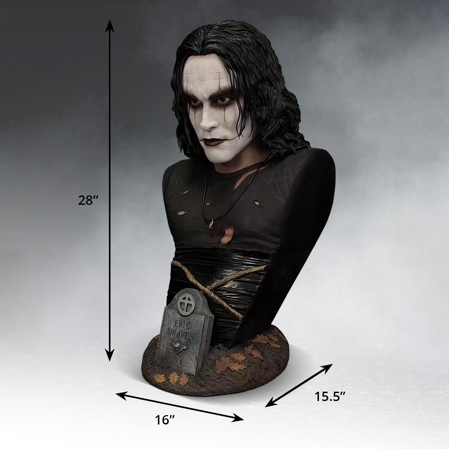 PRE-ORDER The Crow Eric Draven Life-Size Bust