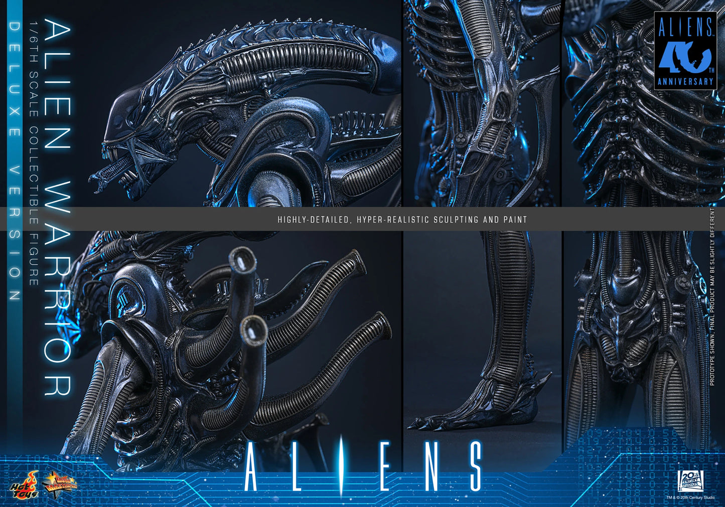 PRE-ORDER Alien Warrior (Deluxe Version) Sixth Scale Figure Hot Toys