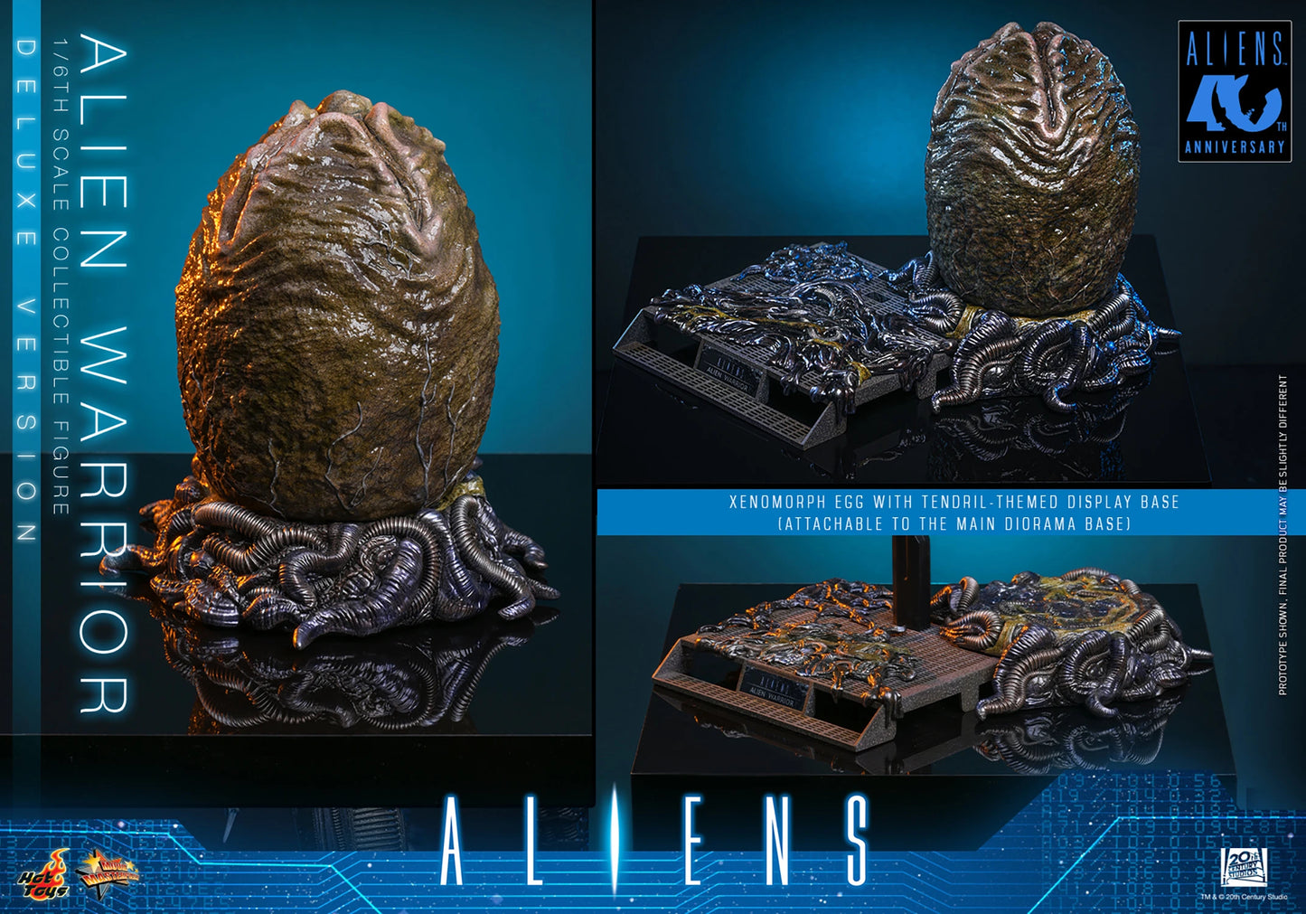 PRE-ORDER Alien Warrior (Deluxe Version) Sixth Scale Figure Hot Toys