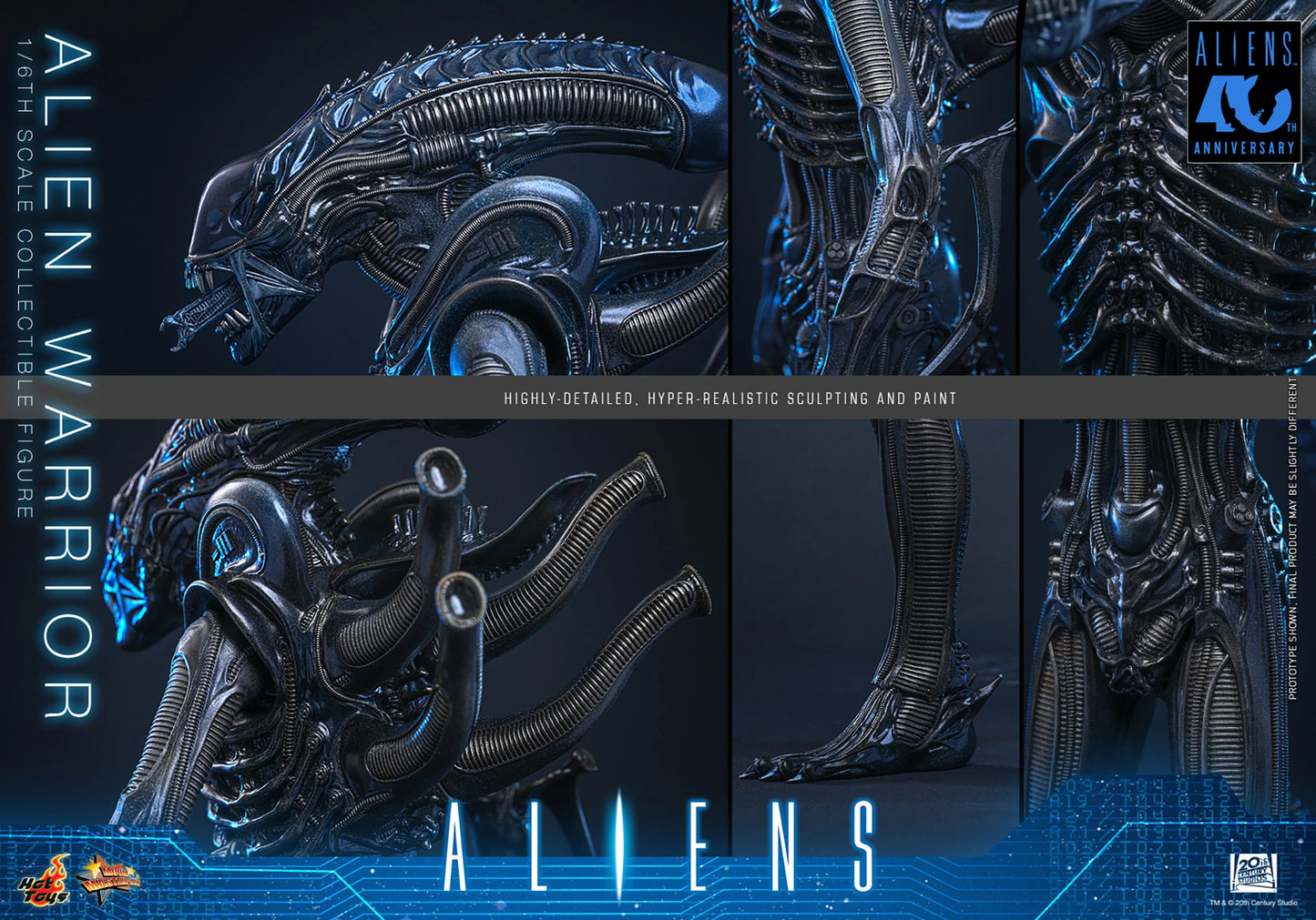 PRE-ORDER Hot Toys Alien Warrior 1/6th Scale Figure