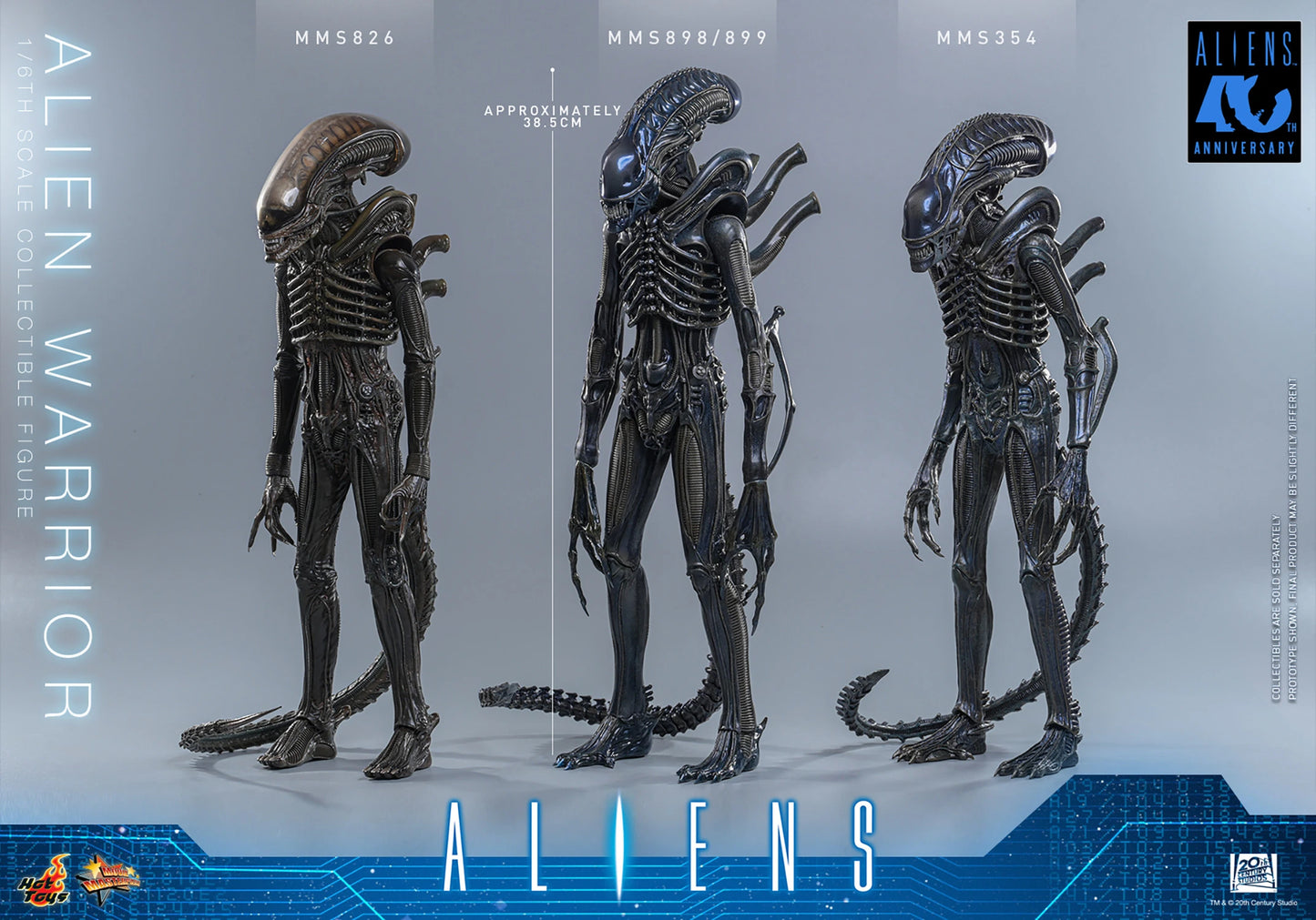 PRE-ORDER Hot Toys Alien Warrior 1/6th Scale Figure