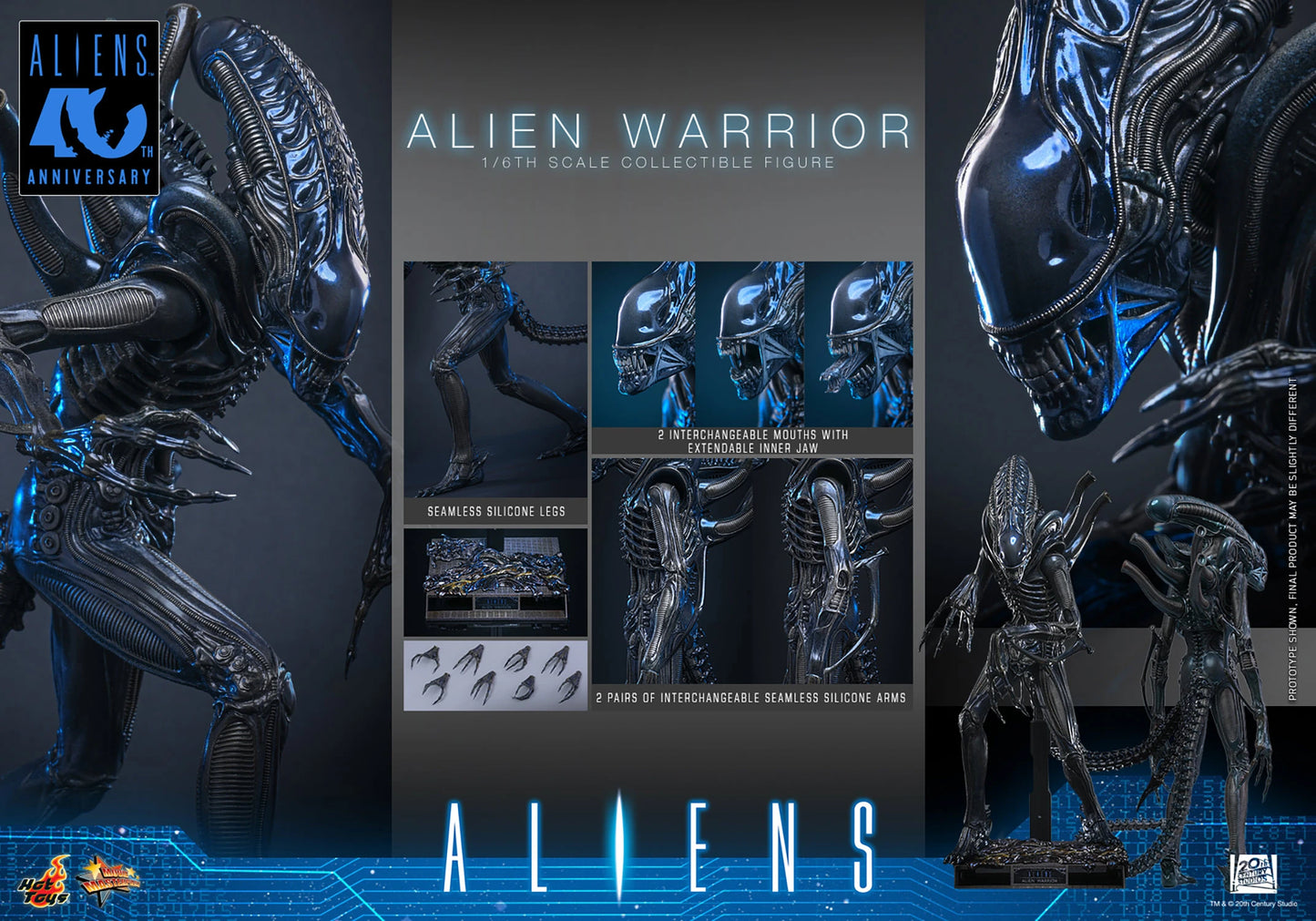 PRE-ORDER Hot Toys Alien Warrior 1/6th Scale Figure