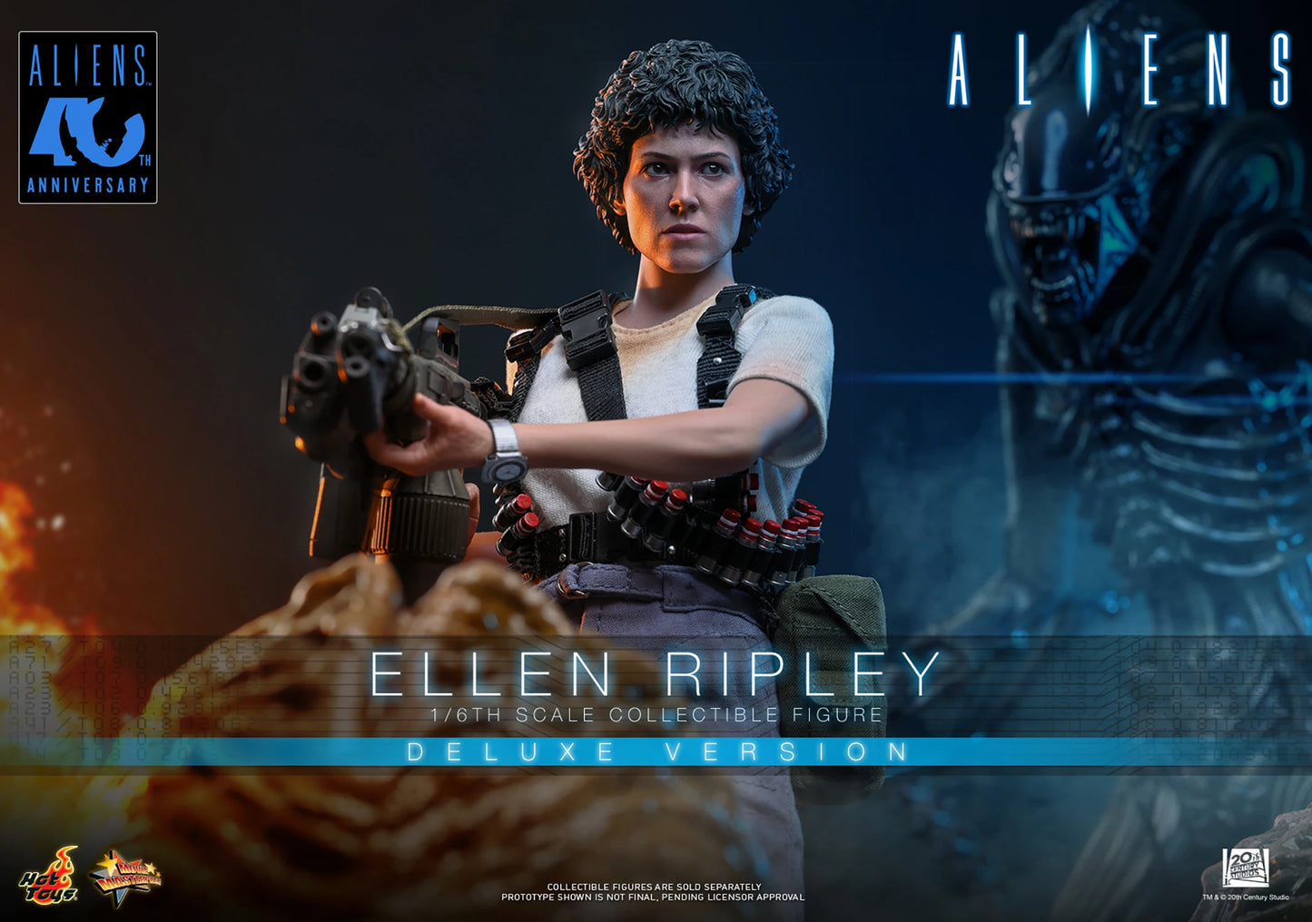 PRE-ORDER Hot Toys Aliens Ellen Ripley (Deluxe Version) Sixth Scale Figure