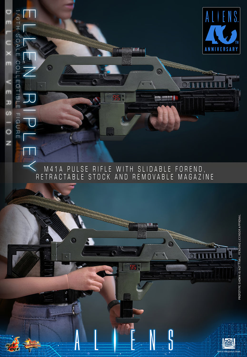 PRE-ORDER Hot Toys Aliens Ellen Ripley (Deluxe Version) Sixth Scale Figure