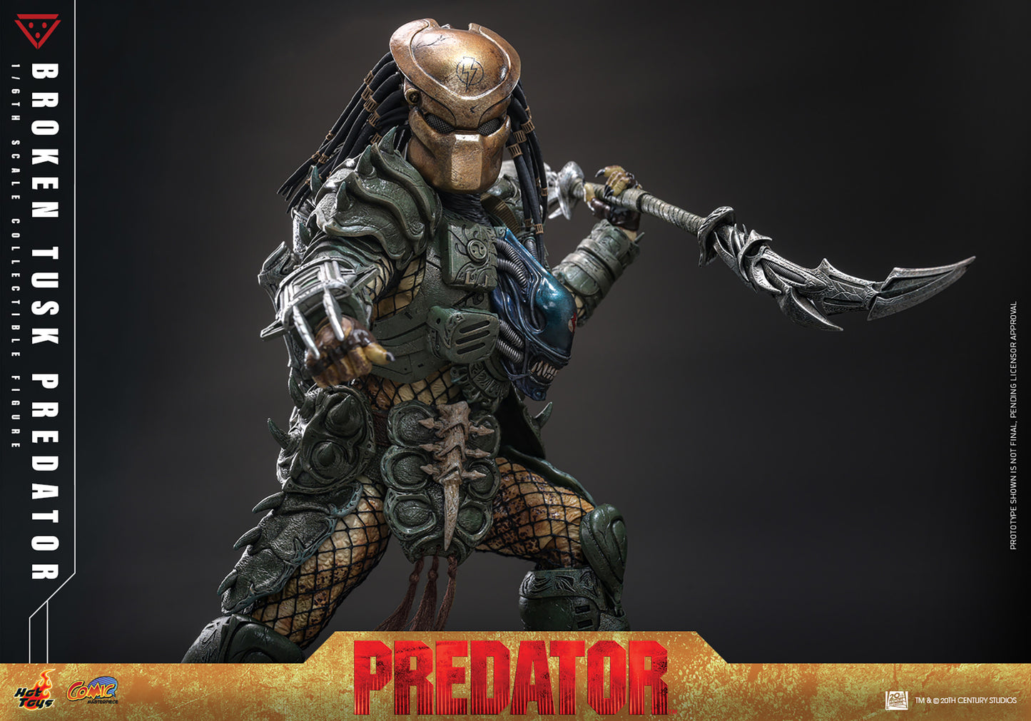 PRE-ORDER Broken Tusk Predator Sixth Scale Figure