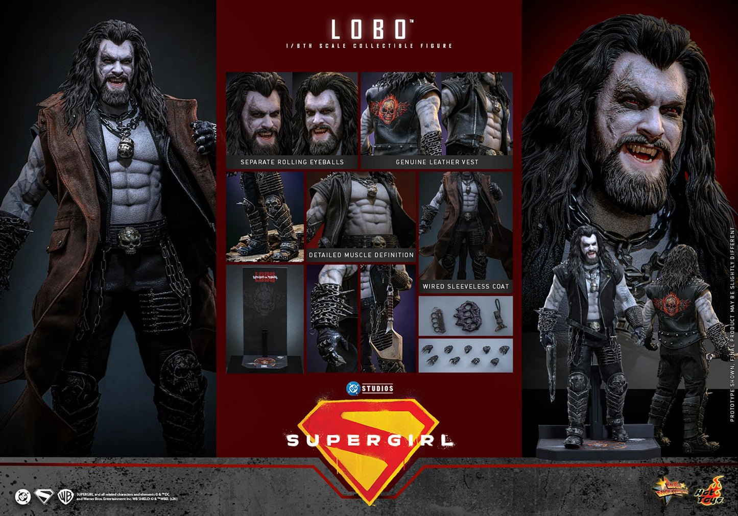 PRE-ORDER Hot Toys DC Comics Supergirl Lobo Sixth Scale Figure