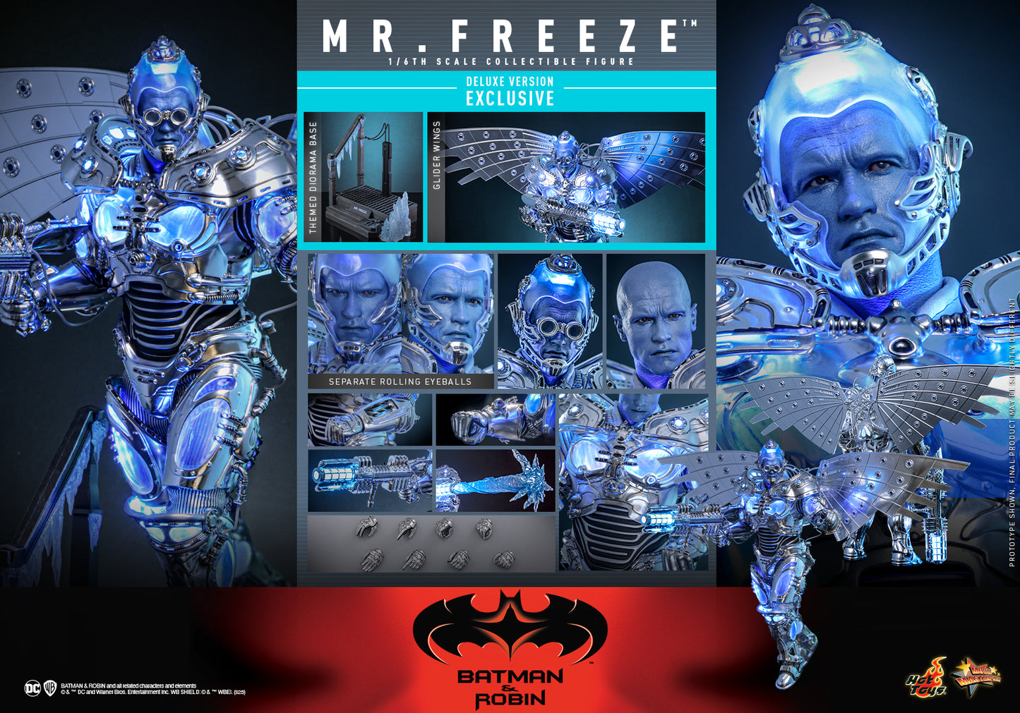 PRE-ORDER Mr. Freeze (Deluxe Version) Sixth Scale Figure