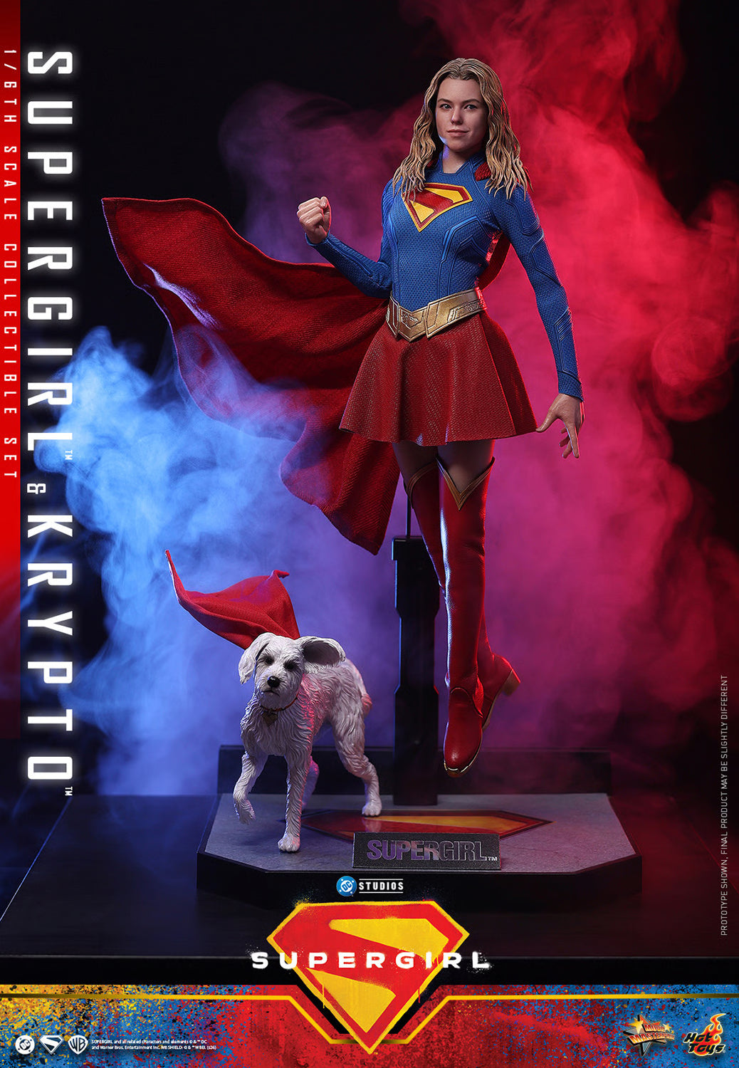 PRE-ORDER Hot Toys DC Comics Supergirl & Krypto Sixth Scale Figure