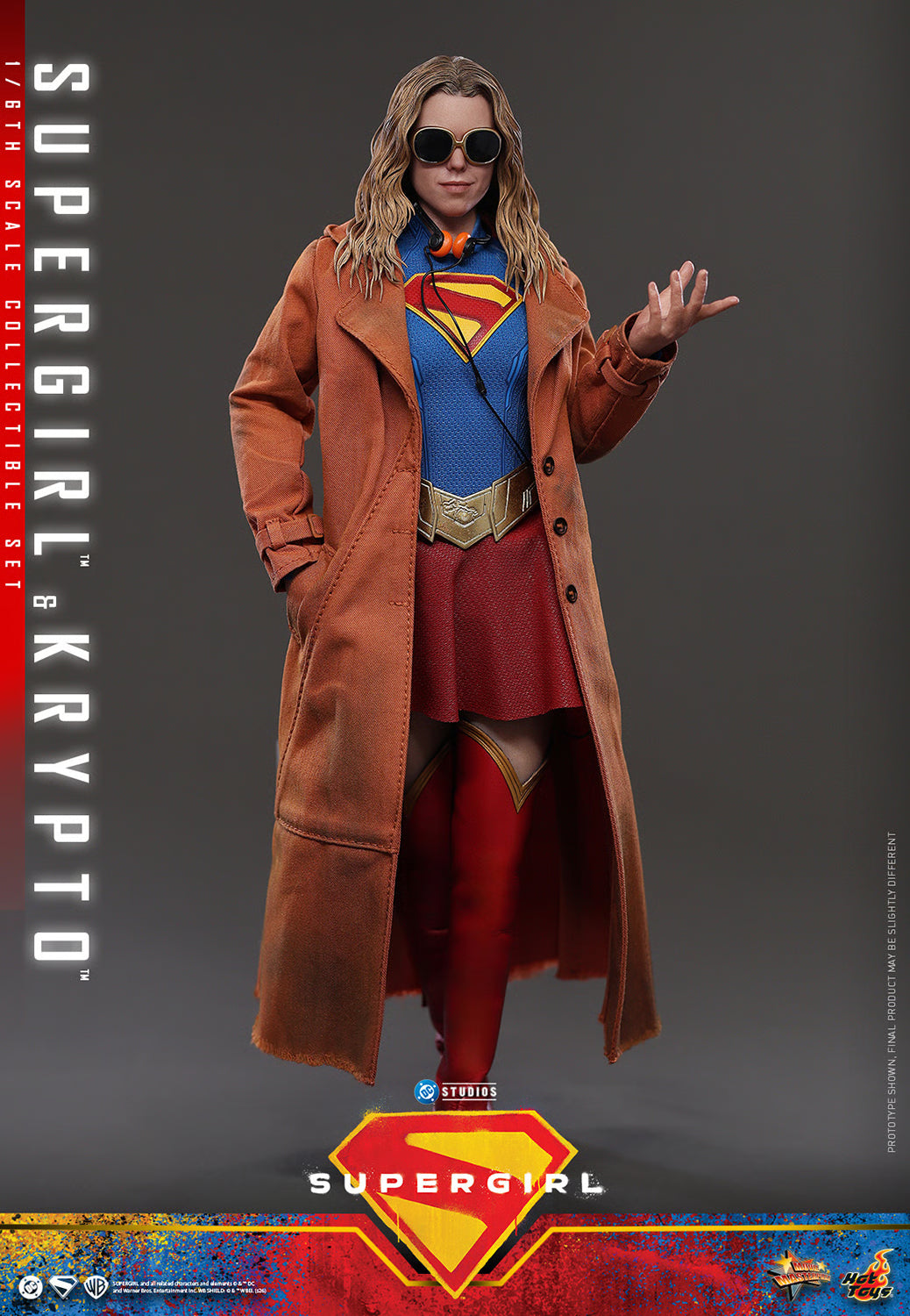 PRE-ORDER Hot Toys DC Comics Supergirl & Krypto Sixth Scale Figure