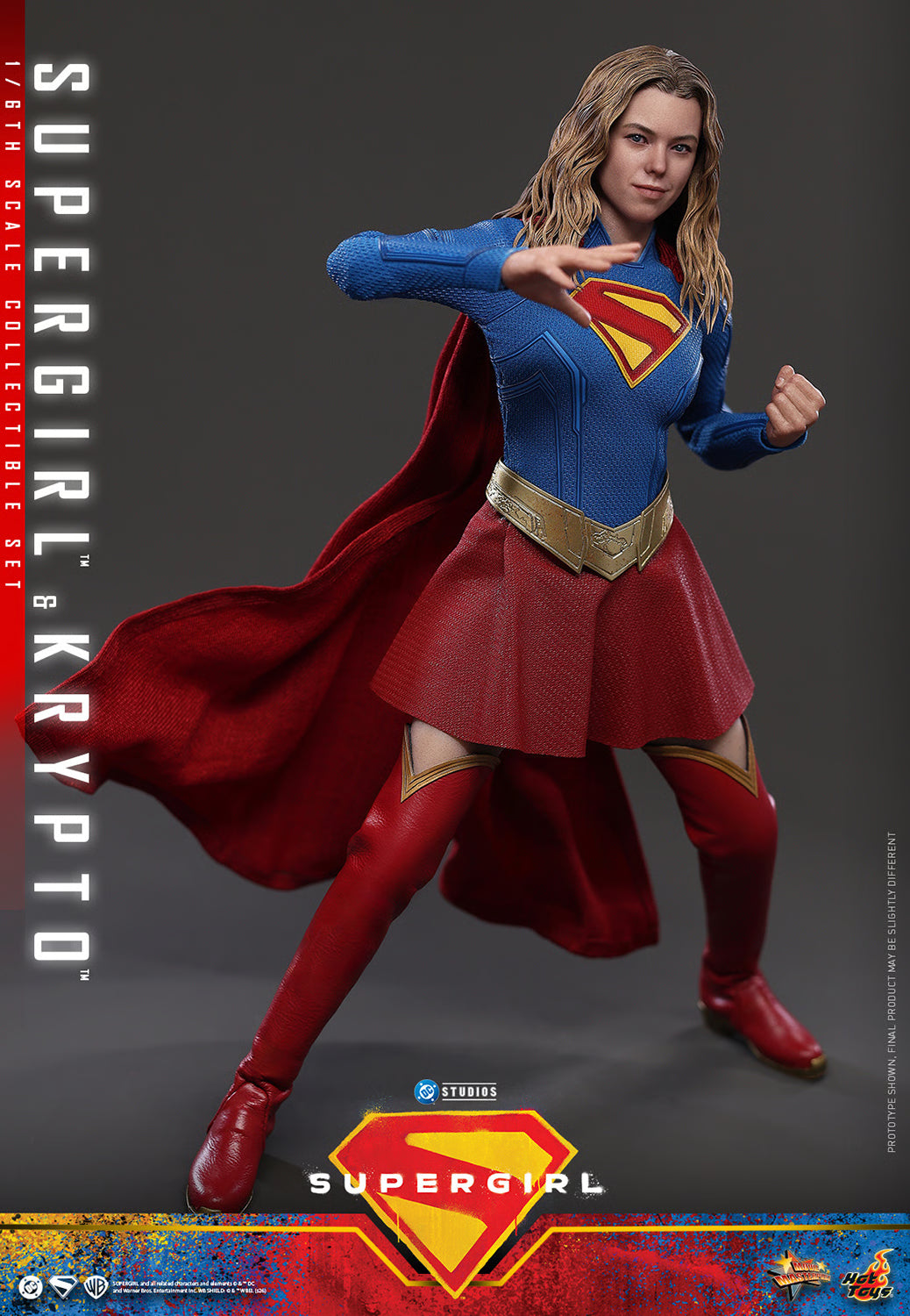 PRE-ORDER Hot Toys DC Comics Supergirl & Krypto Sixth Scale Figure