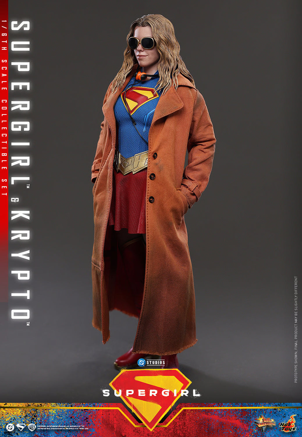 PRE-ORDER Hot Toys DC Comics Supergirl & Krypto Sixth Scale Figure