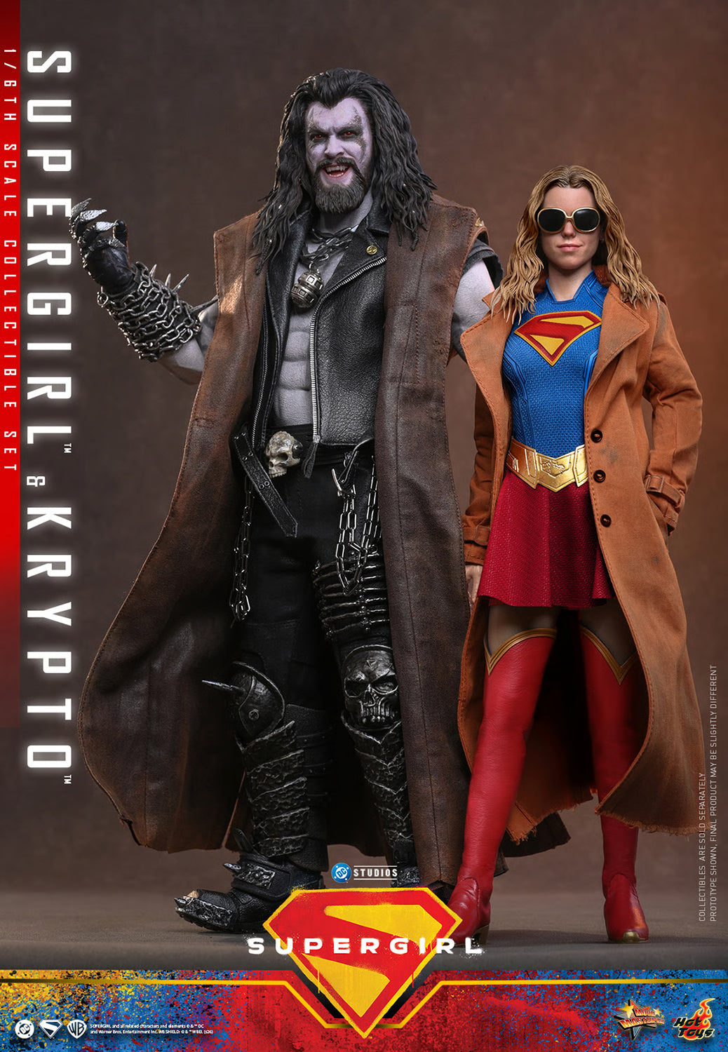 PRE-ORDER Hot Toys DC Comics Supergirl & Krypto Sixth Scale Figure