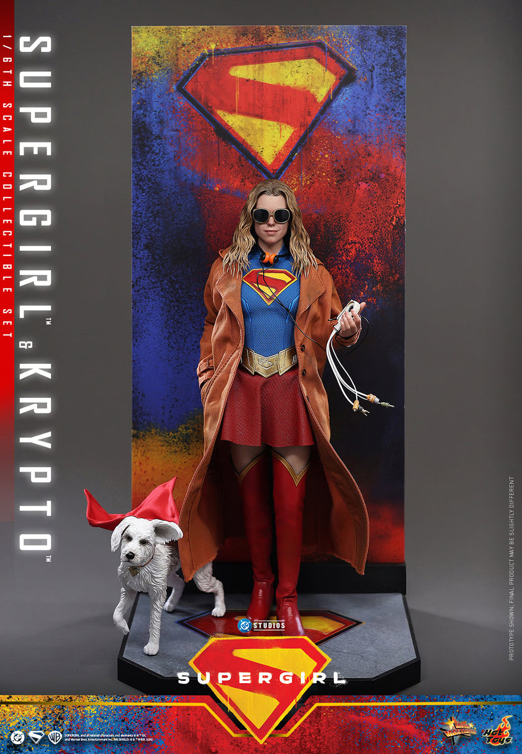 PRE-ORDER Hot Toys DC Comics Supergirl & Krypto Sixth Scale Figure