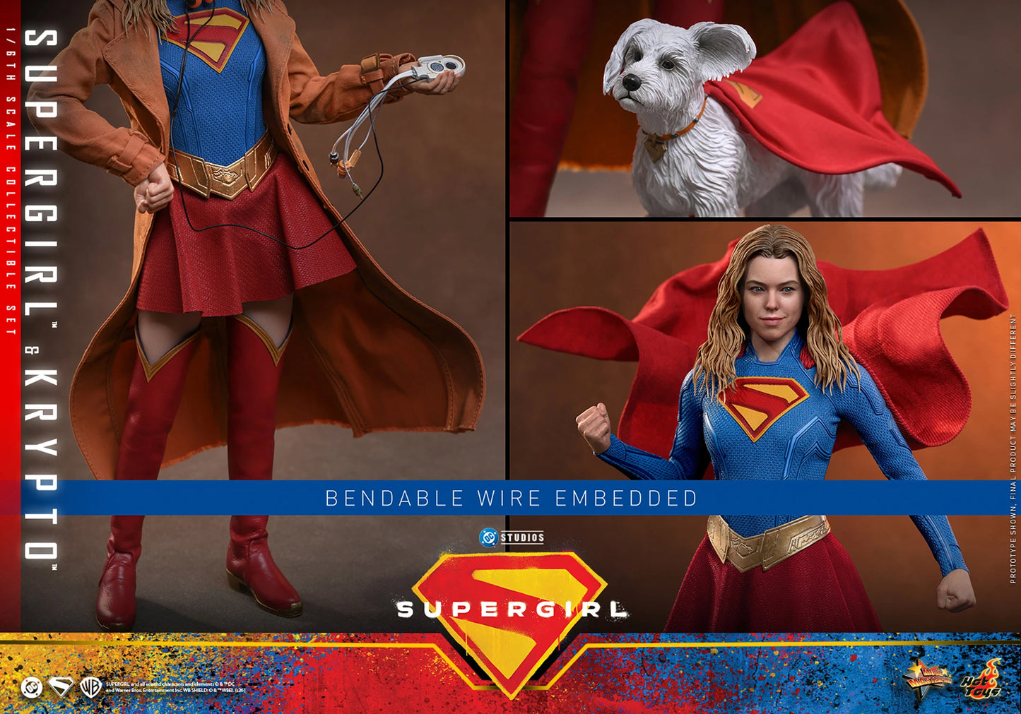 PRE-ORDER Hot Toys DC Comics Supergirl & Krypto Sixth Scale Figure