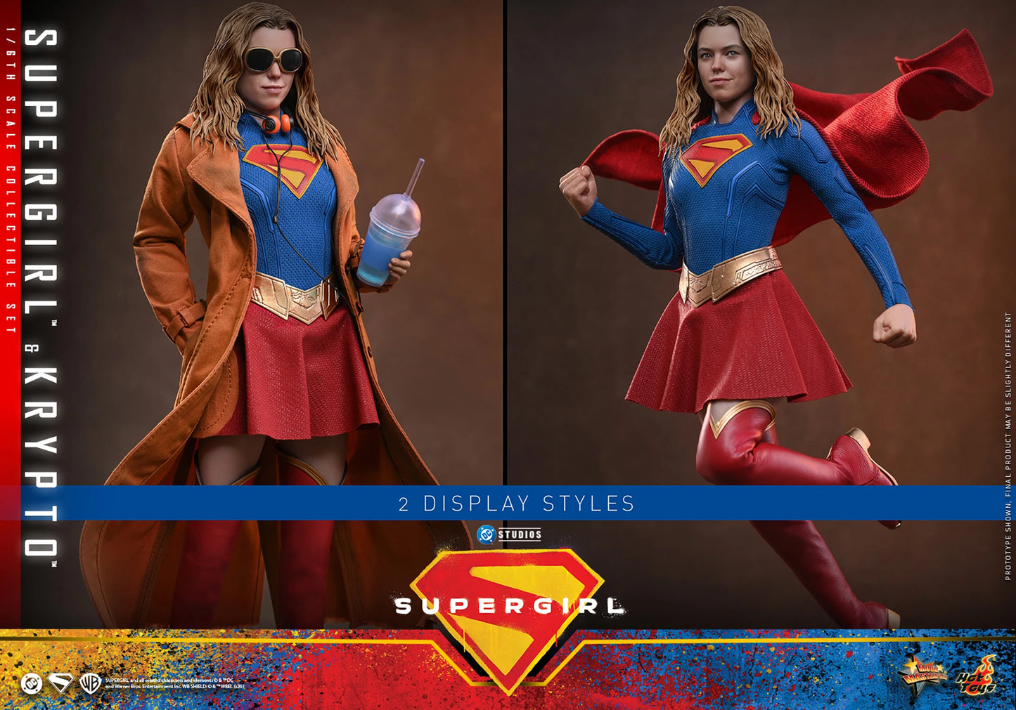 PRE-ORDER Hot Toys DC Comics Supergirl & Krypto Sixth Scale Figure