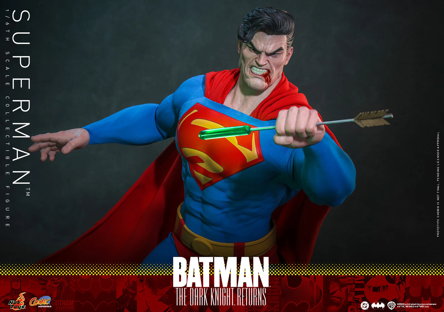 PRE-ORDER Hot Toys Batman: The Dark Knight Returns Superman Sixth Scale Figure