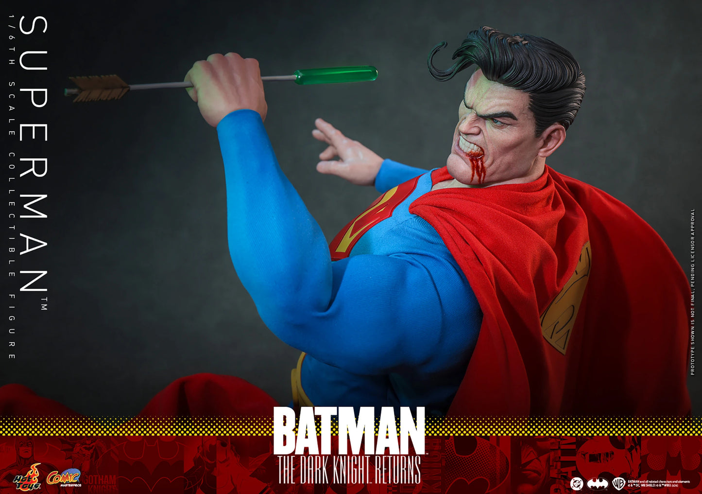 PRE-ORDER Hot Toys Batman: The Dark Knight Returns Superman Sixth Scale Figure