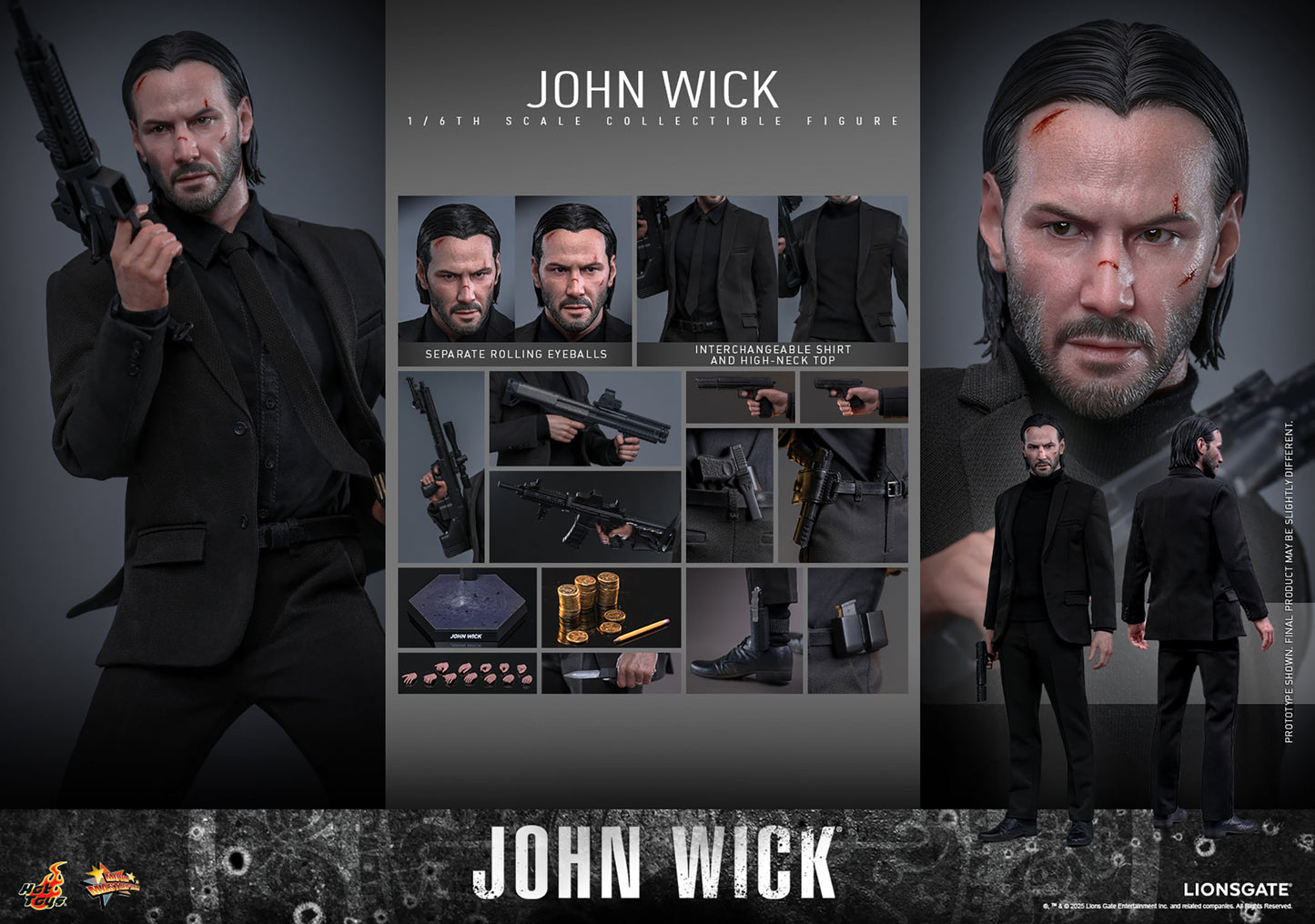 PRE-ORDER John Wick Sixth Scale Figure
