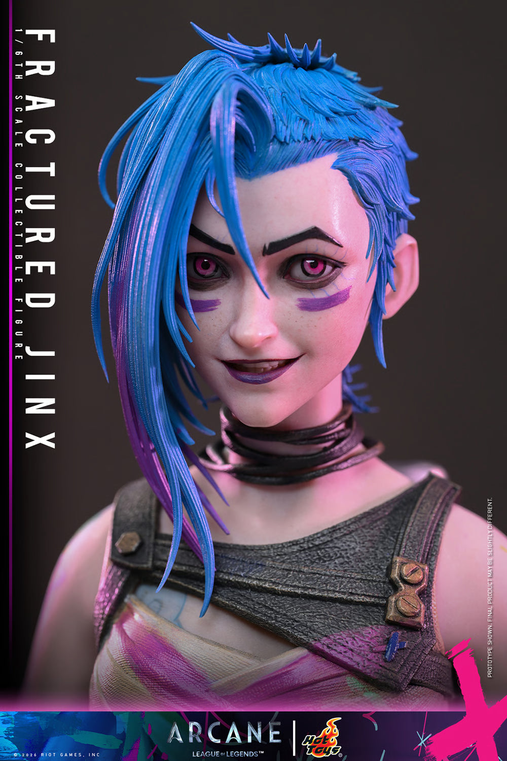 PRE-ORDER League of Legends Fractured Jinx Sixth Scale Figure Hot Toys