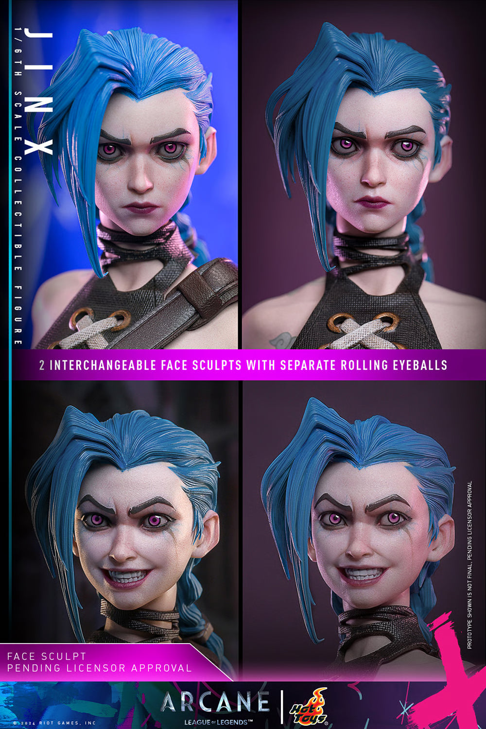 PRE-ORDER Hot Toys Arcane Jinx Sixth Scale Figure