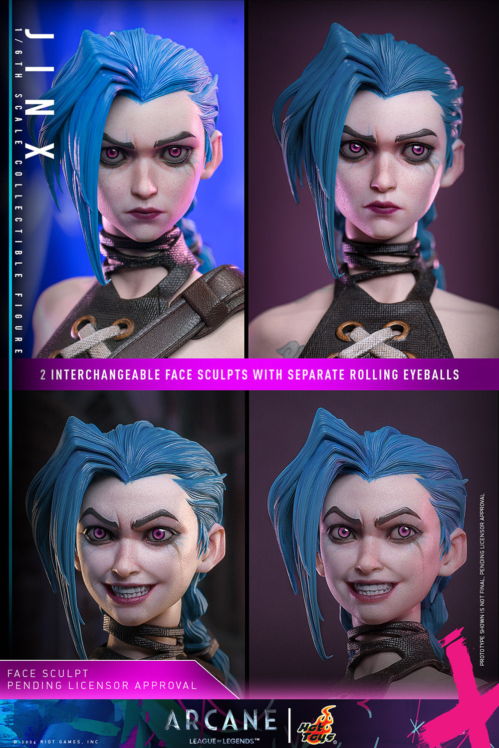 Jinx Sixth Scale Figure Hot Toy – Replay Toys LLC