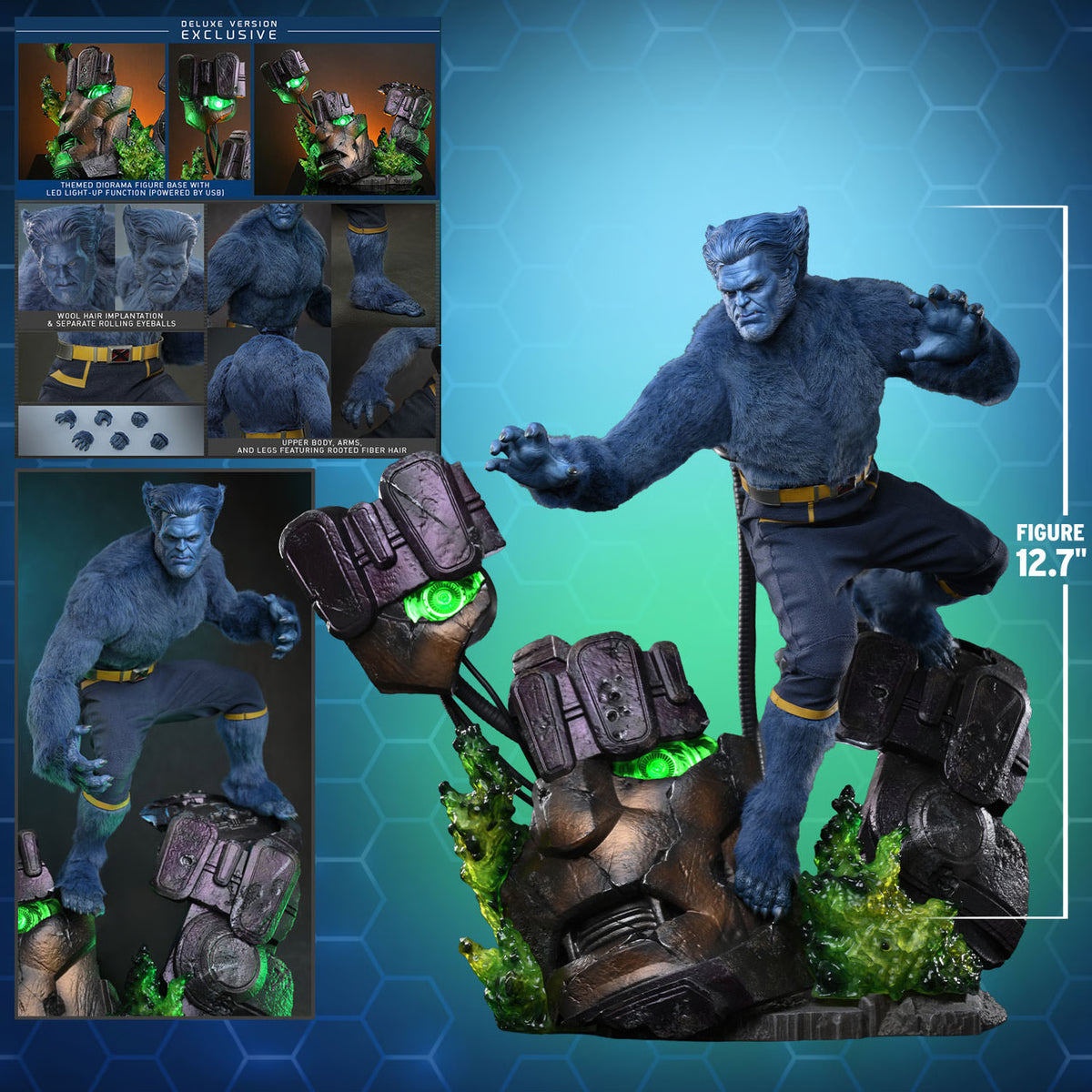 PRE-ORDER Beast Deluxe Sixth Scale Figure