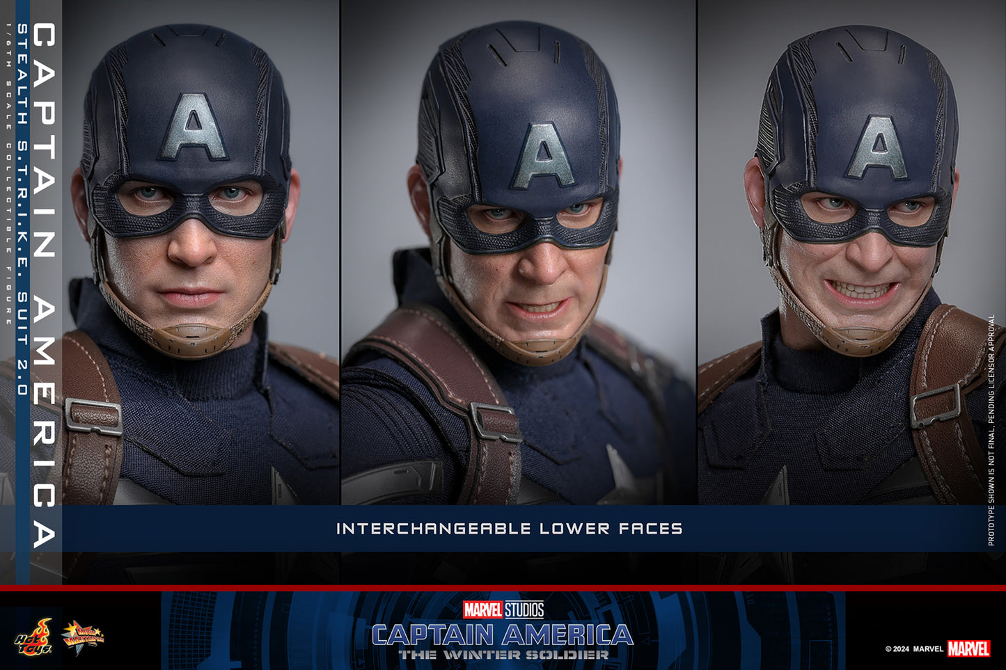 PRE-ORDER Captain America (Stealth S.T.R.I.K.E. Suit) 2.0 Hot Toys