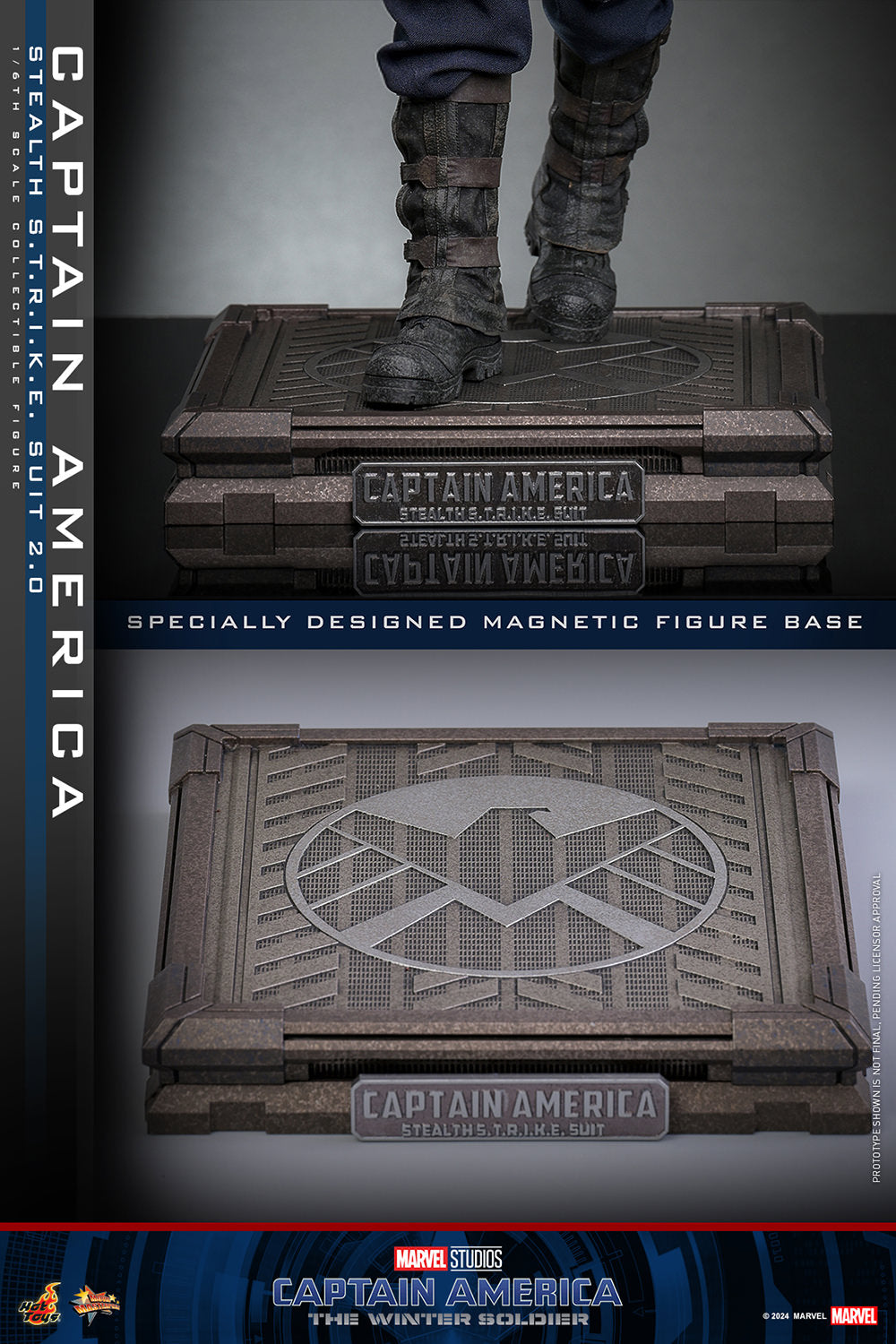 PRE-ORDER Captain America (Stealth S.T.R.I.K.E. Suit) 2.0 Hot Toys