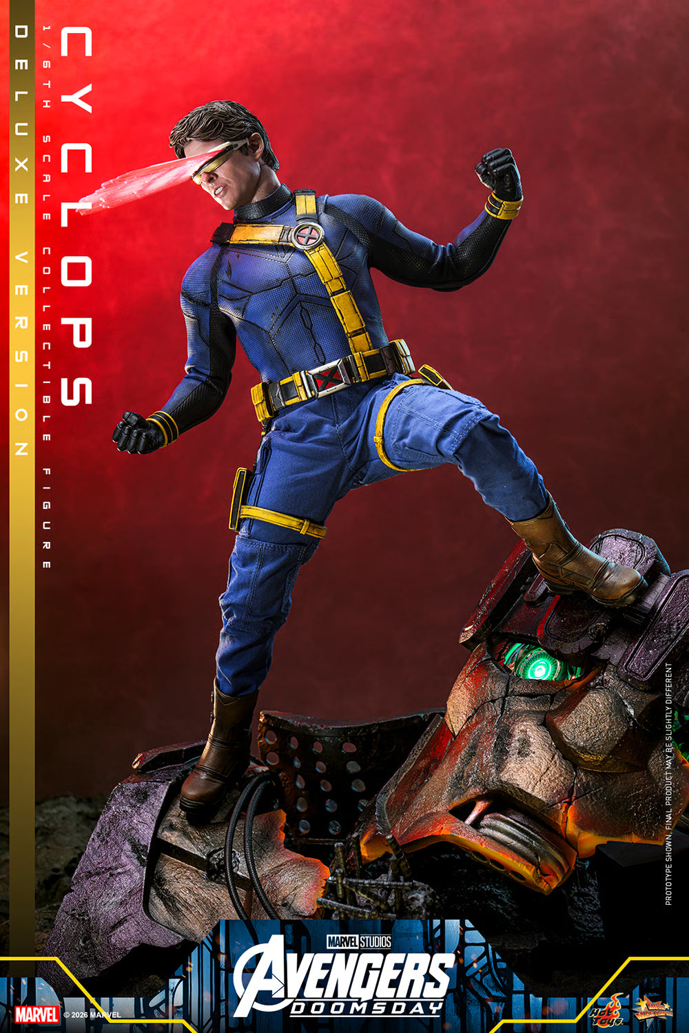 PRE-ORDER Hot Toys Marvel Avengers Doomsday Cyclops Deluxe Edition 1/6 Scale Figure