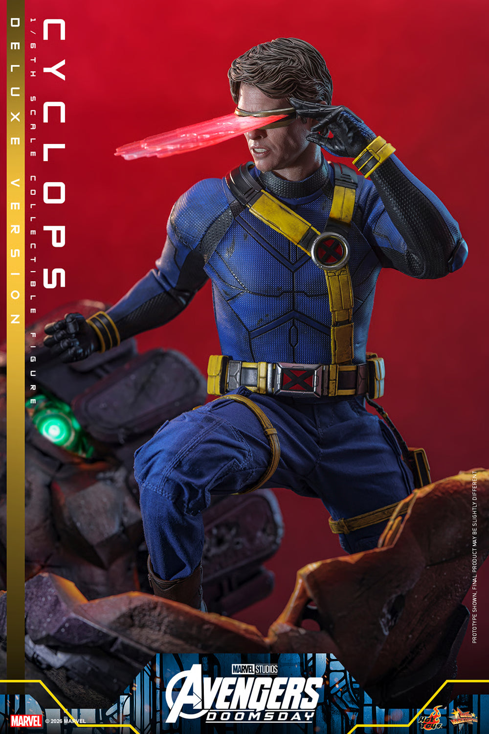 PRE-ORDER Hot Toys Marvel Avengers Doomsday Cyclops Deluxe Edition 1/6 Scale Figure