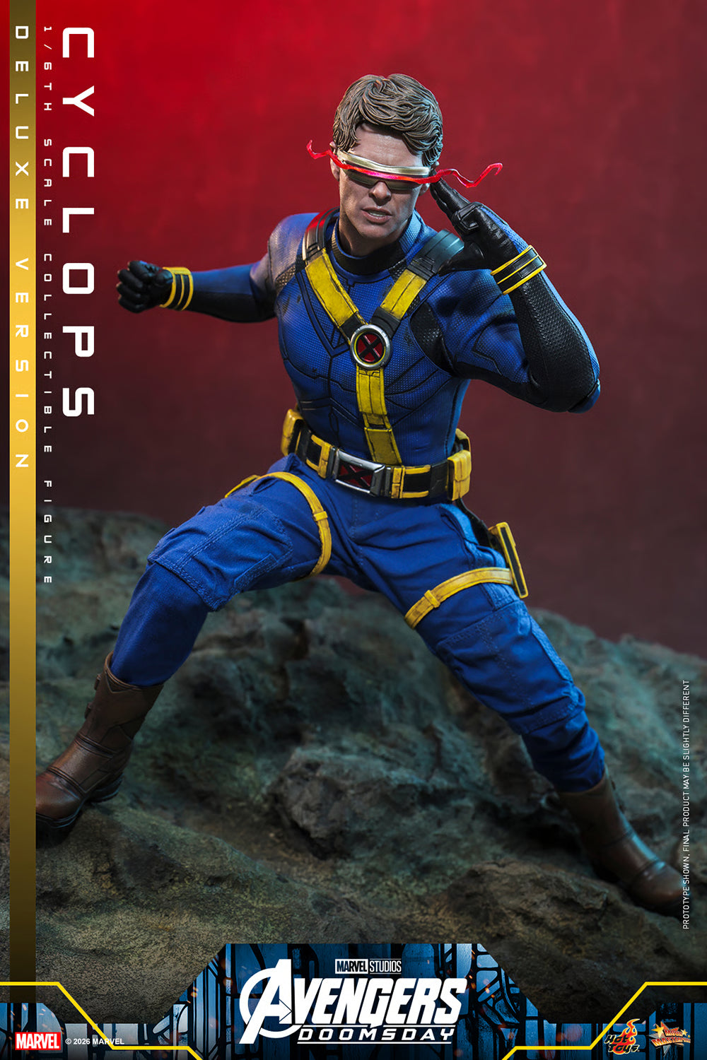 PRE-ORDER Hot Toys Marvel Avengers Doomsday Cyclops Deluxe Edition 1/6 Scale Figure