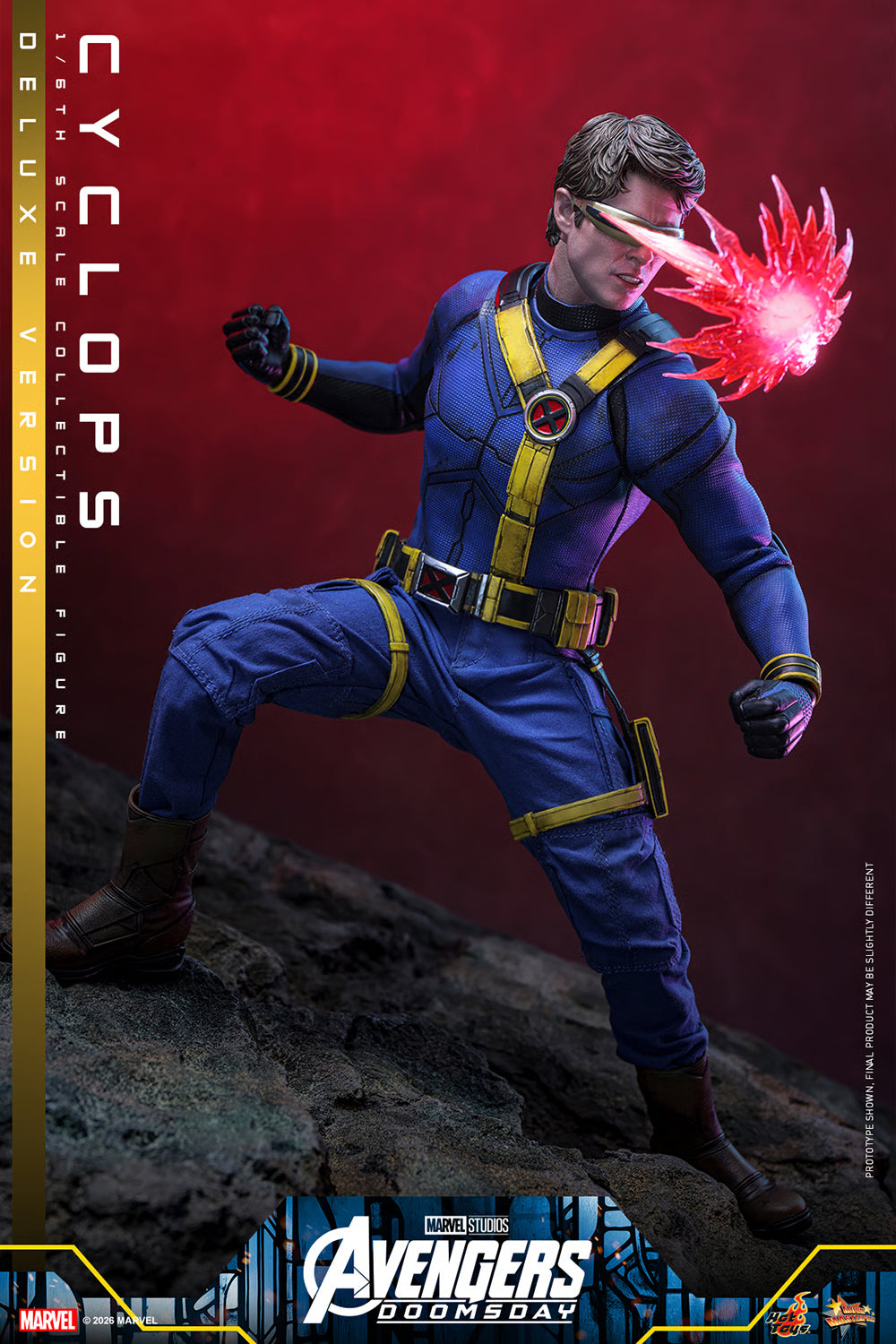 PRE-ORDER Hot Toys Marvel Avengers Doomsday Cyclops Deluxe Edition 1/6 Scale Figure