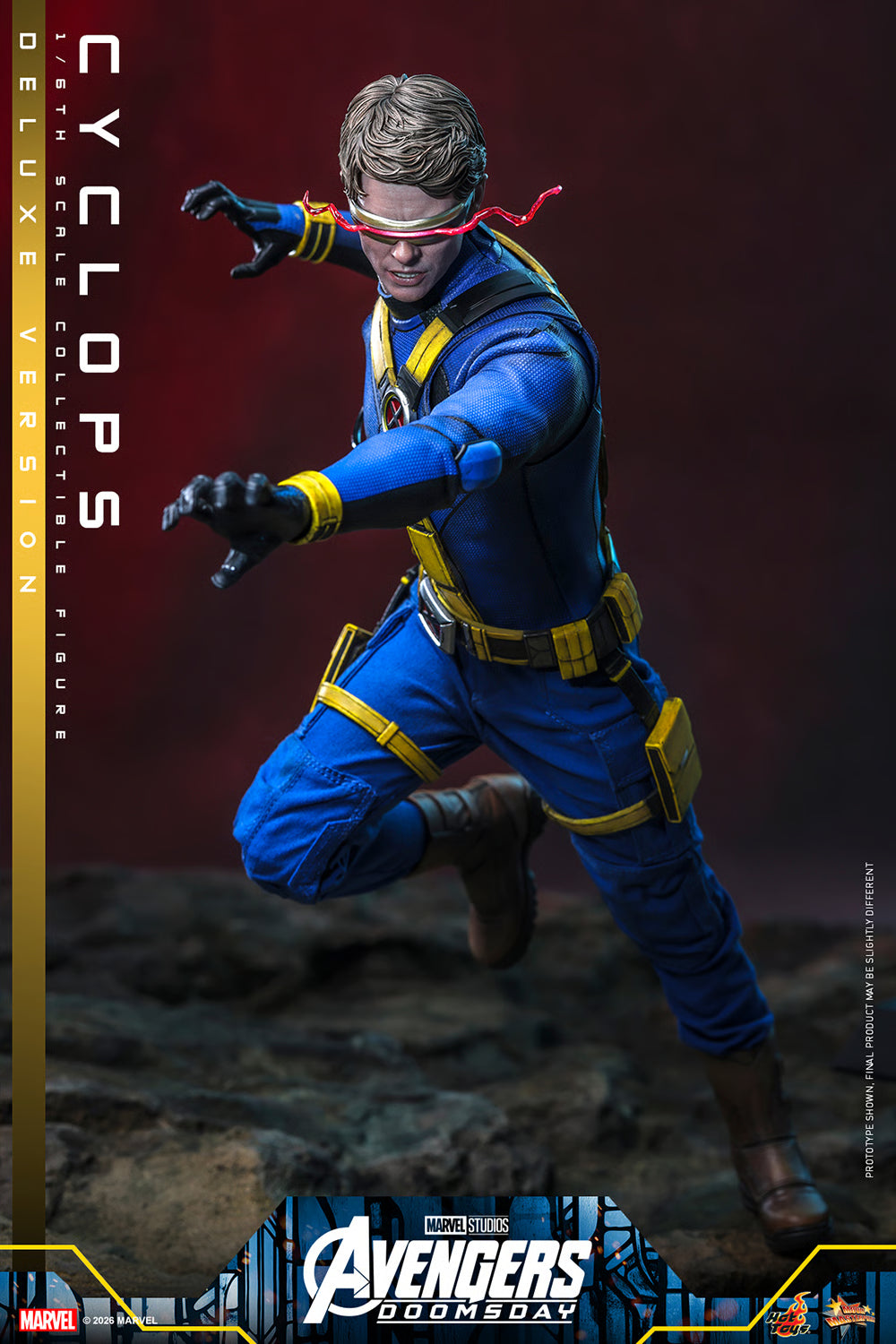 PRE-ORDER Hot Toys Marvel Avengers Doomsday Cyclops Deluxe Edition 1/6 Scale Figure
