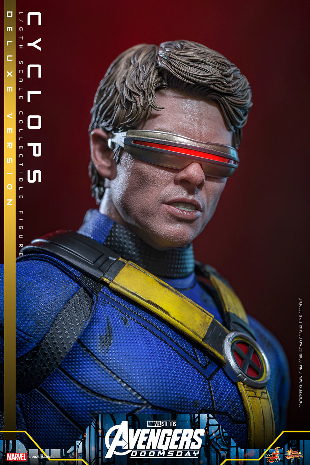 PRE-ORDER Hot Toys Marvel Avengers Doomsday Cyclops Deluxe Edition 1/6 Scale Figure
