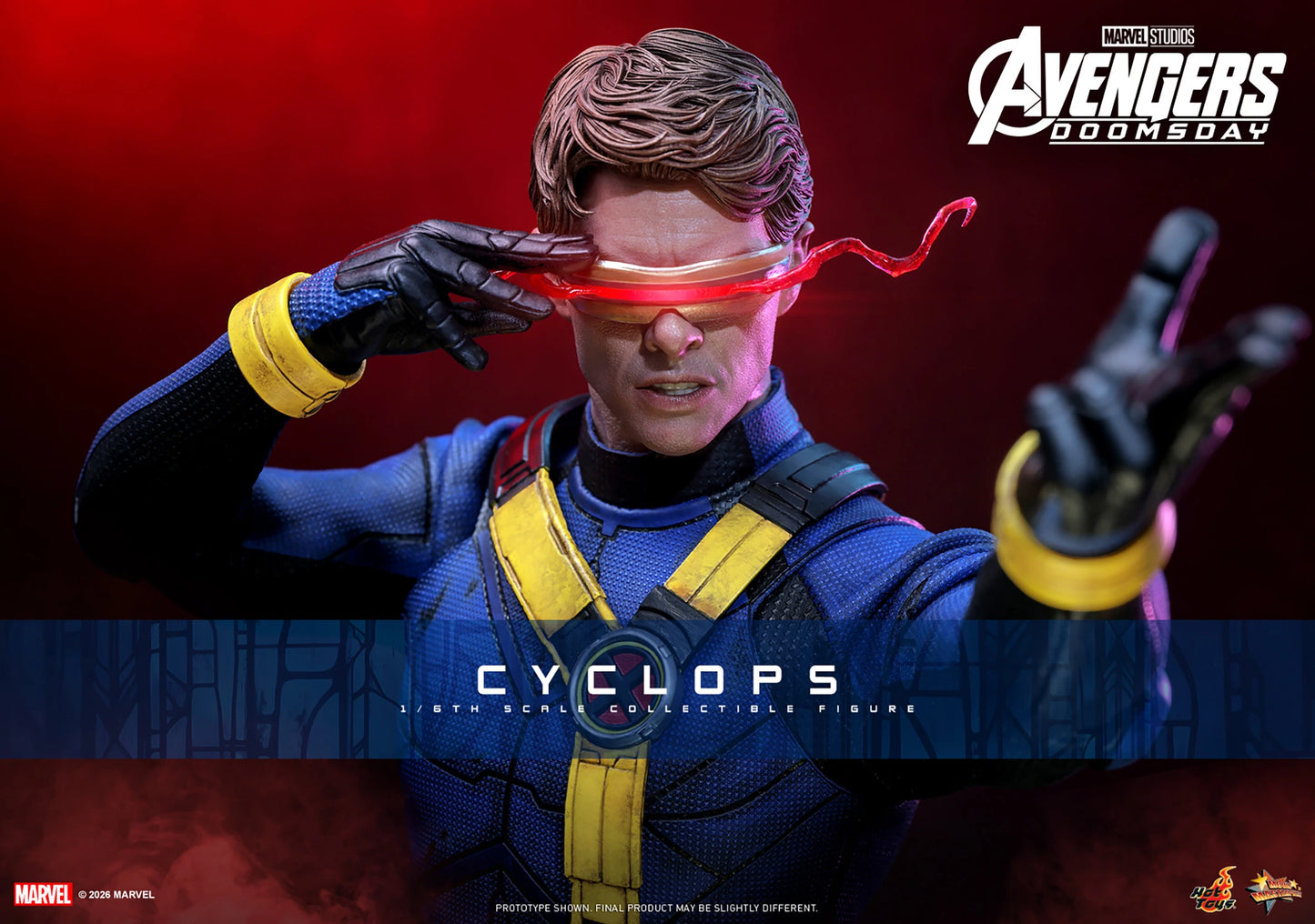 PRE-ORDER Hot Toys Marvel Avengers Doomsday Cyclops Standard Edition 1/6 Scale Figure