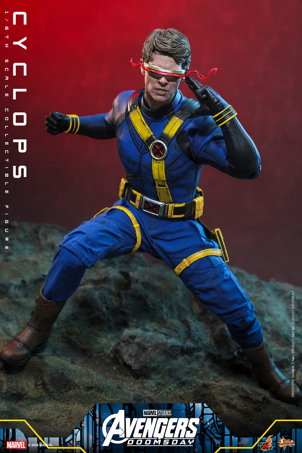 PRE-ORDER Hot Toys Marvel Avengers Doomsday Cyclops Standard Edition 1/6 Scale Figure