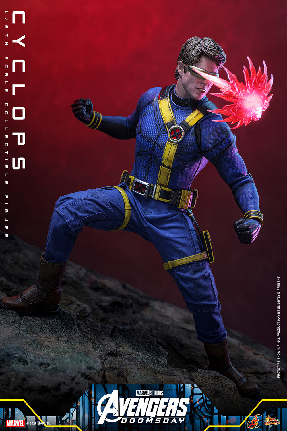 PRE-ORDER Hot Toys Marvel Avengers Doomsday Cyclops Standard Edition 1/6 Scale Figure
