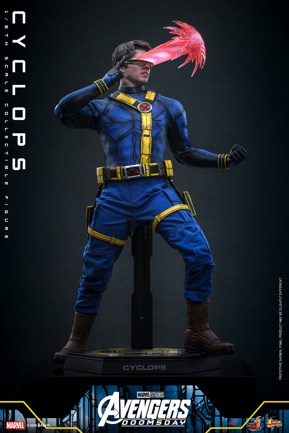 PRE-ORDER Hot Toys Marvel Avengers Doomsday Cyclops Standard Edition 1/6 Scale Figure