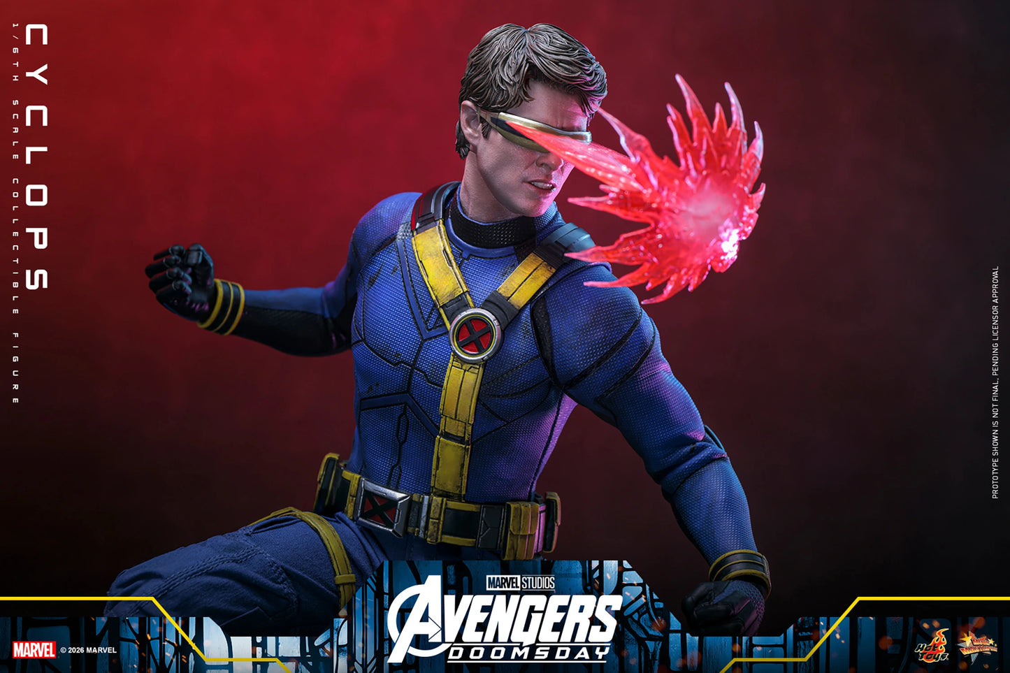 PRE-ORDER Hot Toys Marvel Avengers Doomsday Cyclops Standard Edition 1/6 Scale Figure