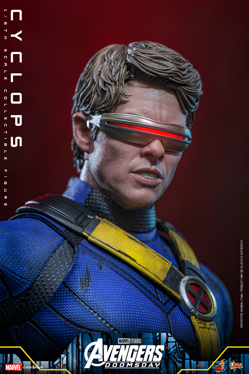PRE-ORDER Hot Toys Marvel Avengers Doomsday Cyclops Standard Edition 1/6 Scale Figure