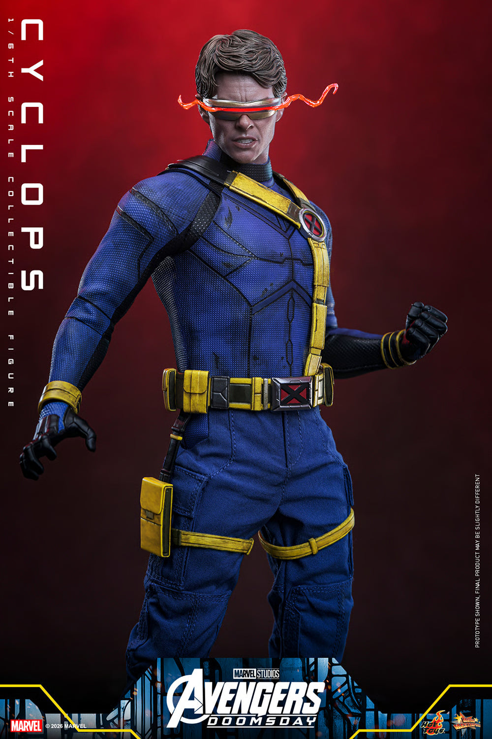 PRE-ORDER Hot Toys Marvel Avengers Doomsday Cyclops Standard Edition 1/6 Scale Figure