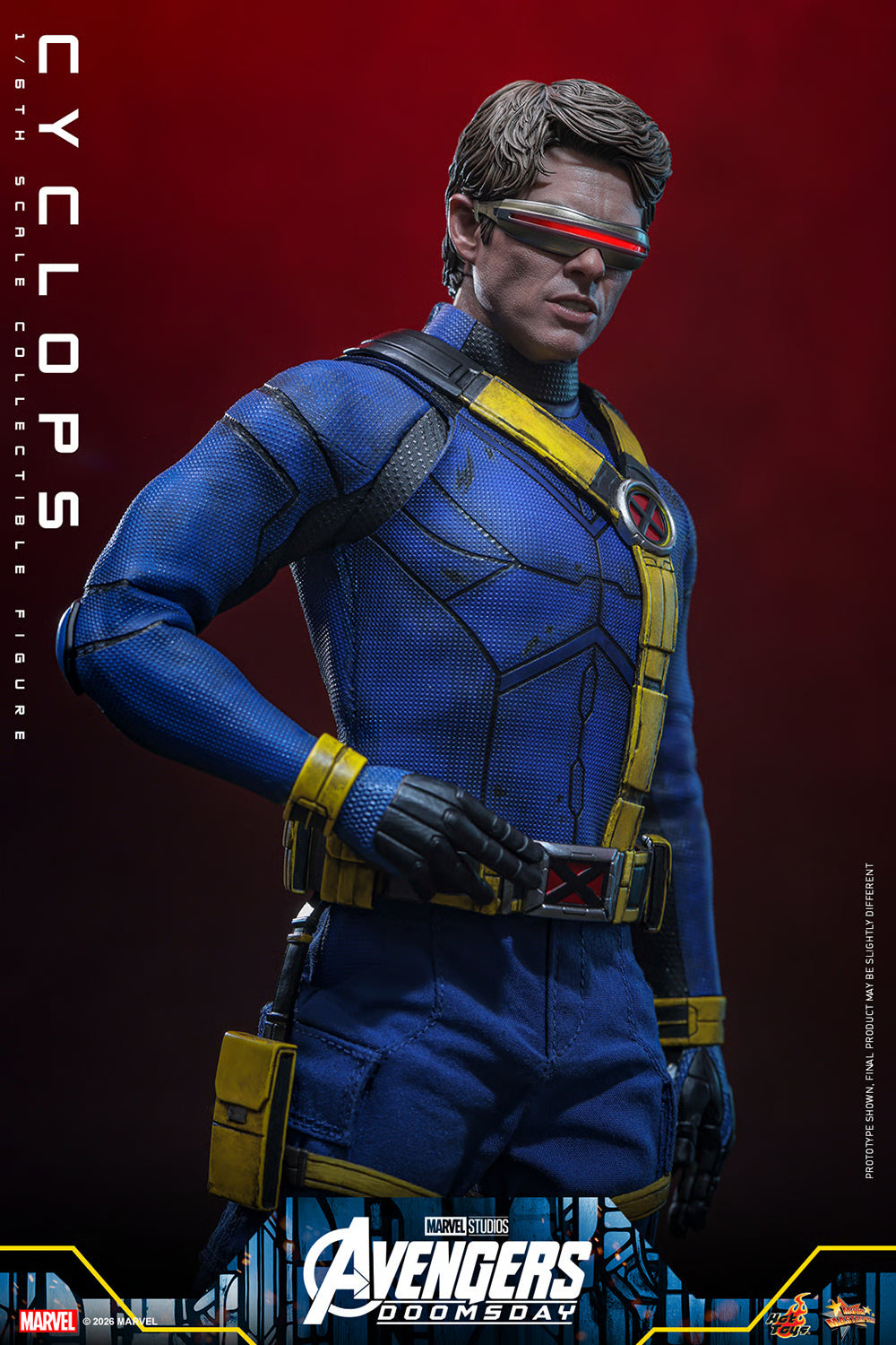 PRE-ORDER Hot Toys Marvel Avengers Doomsday Cyclops Standard Edition 1/6 Scale Figure