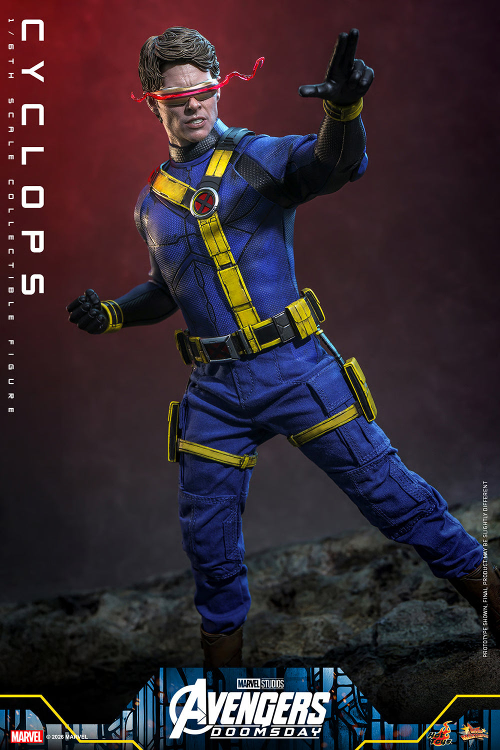PRE-ORDER Hot Toys Marvel Avengers Doomsday Cyclops Standard Edition 1/6 Scale Figure